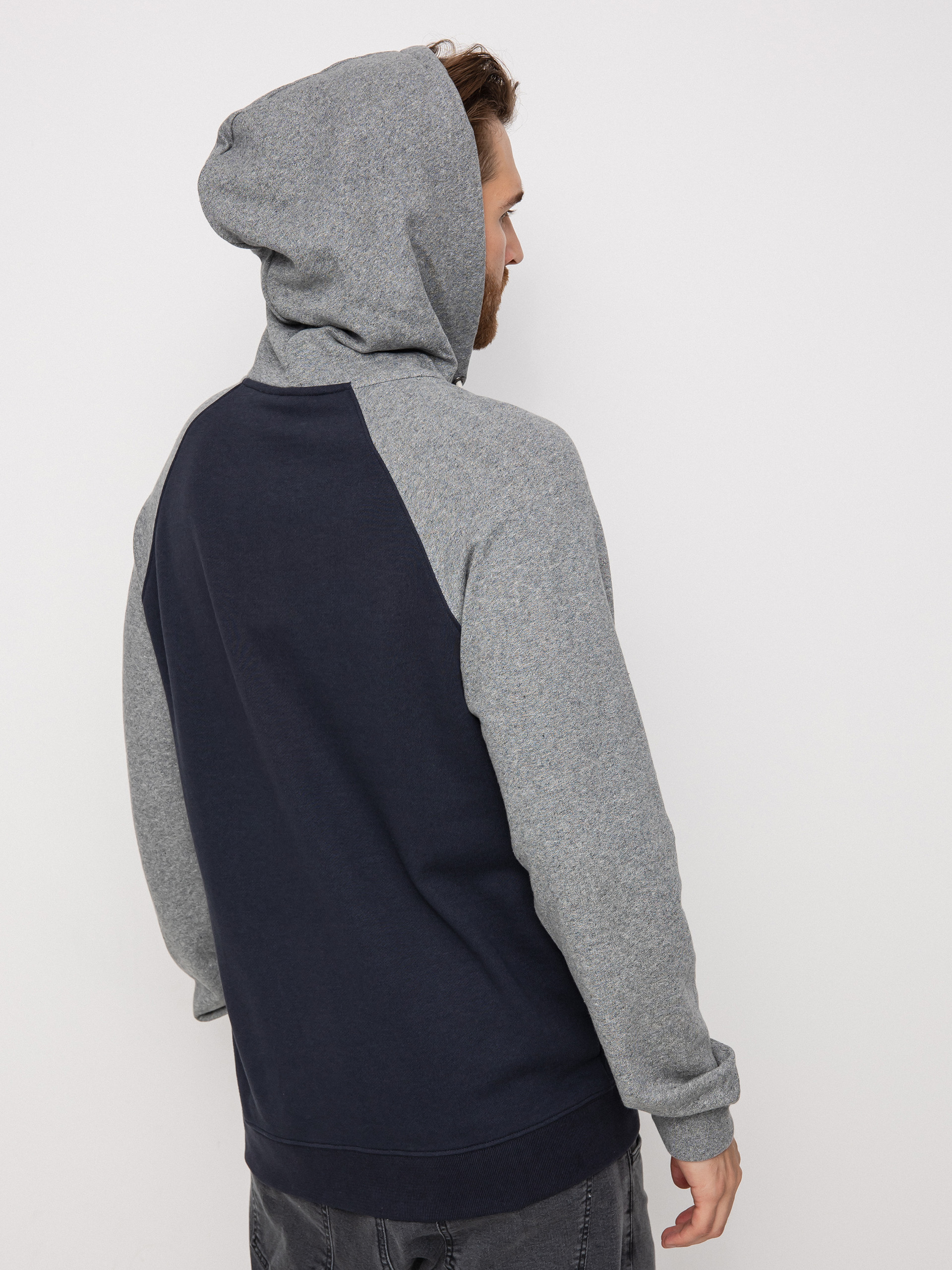 Bluza z kapturem Quiksilver Essentials Raglan ZHD (navy blazer)