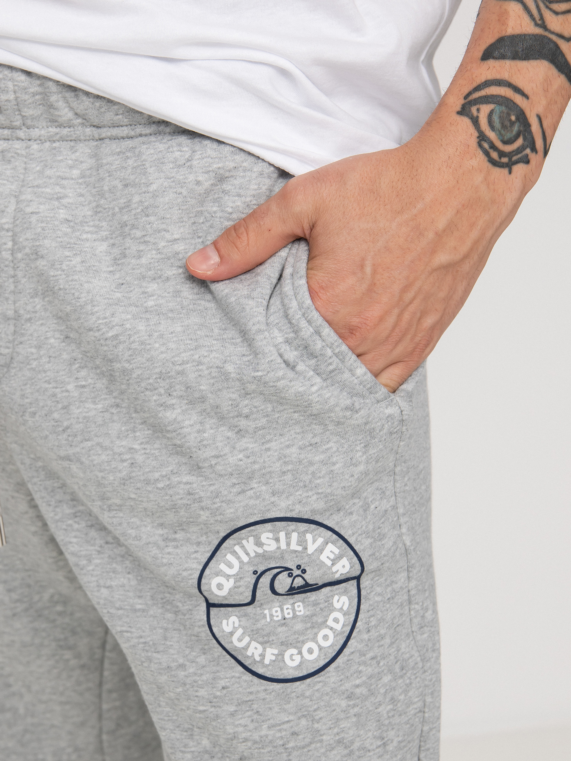 Spodnie Quiksilver Trackpant (light grey heather)