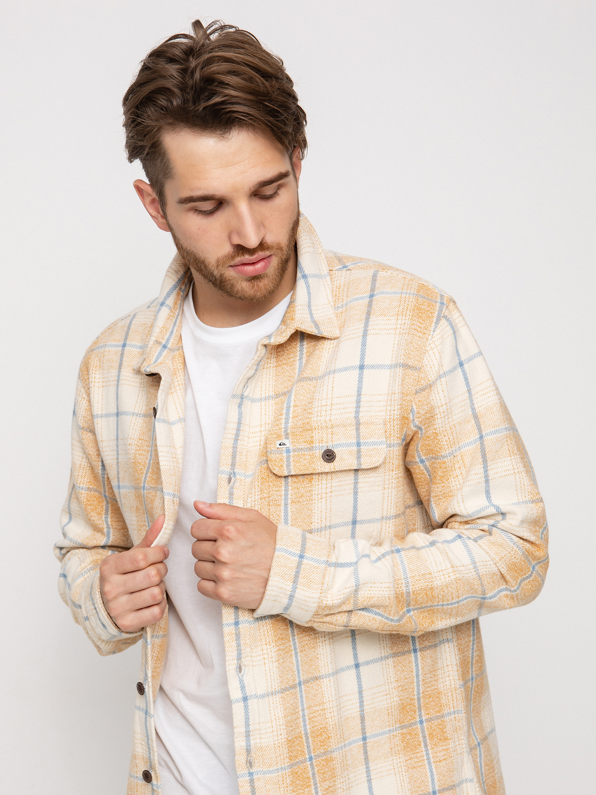 Koszula Quiksilver Carnbee (brown sugar)