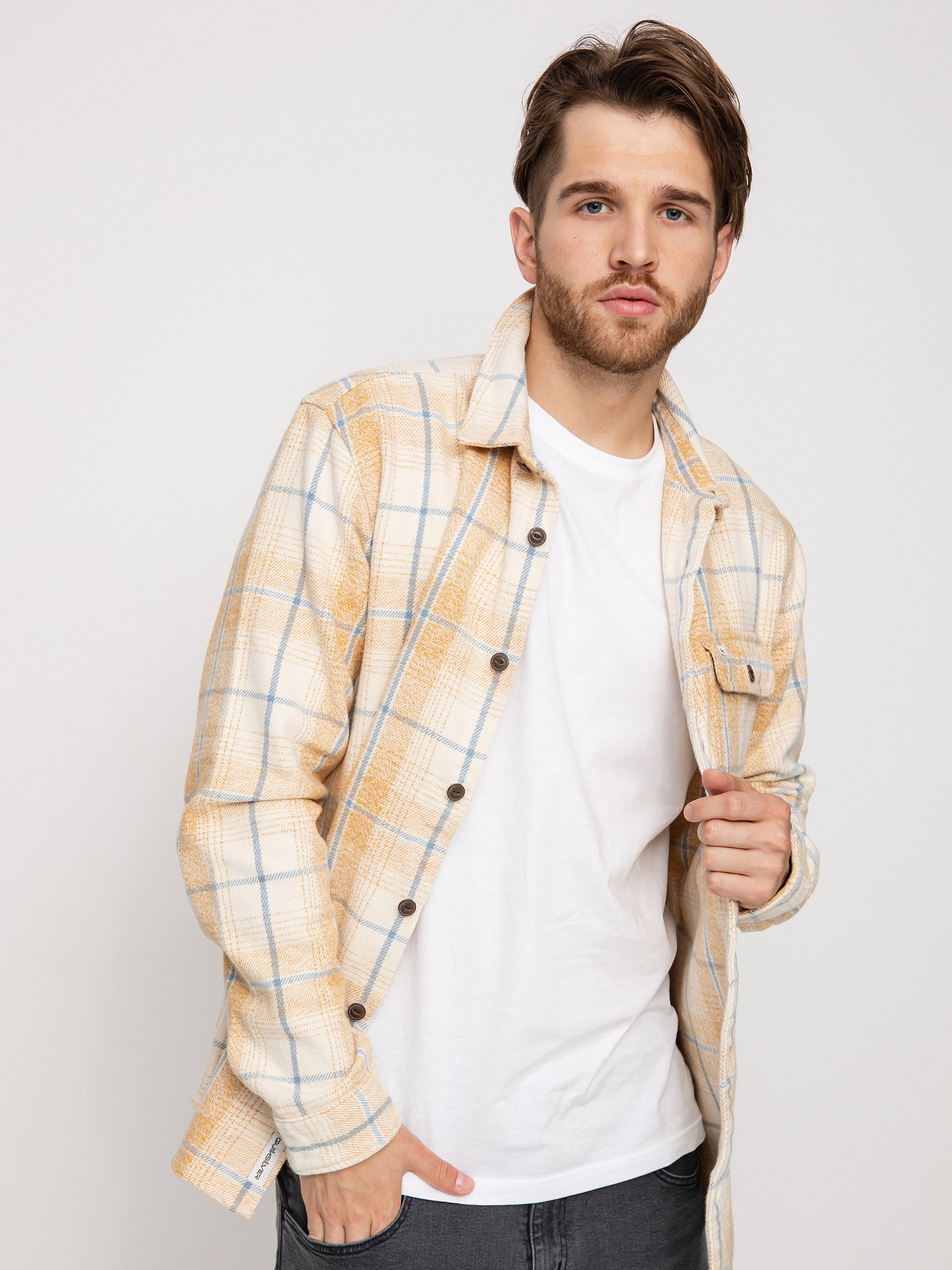 Koszula Quiksilver Carnbee (brown sugar)