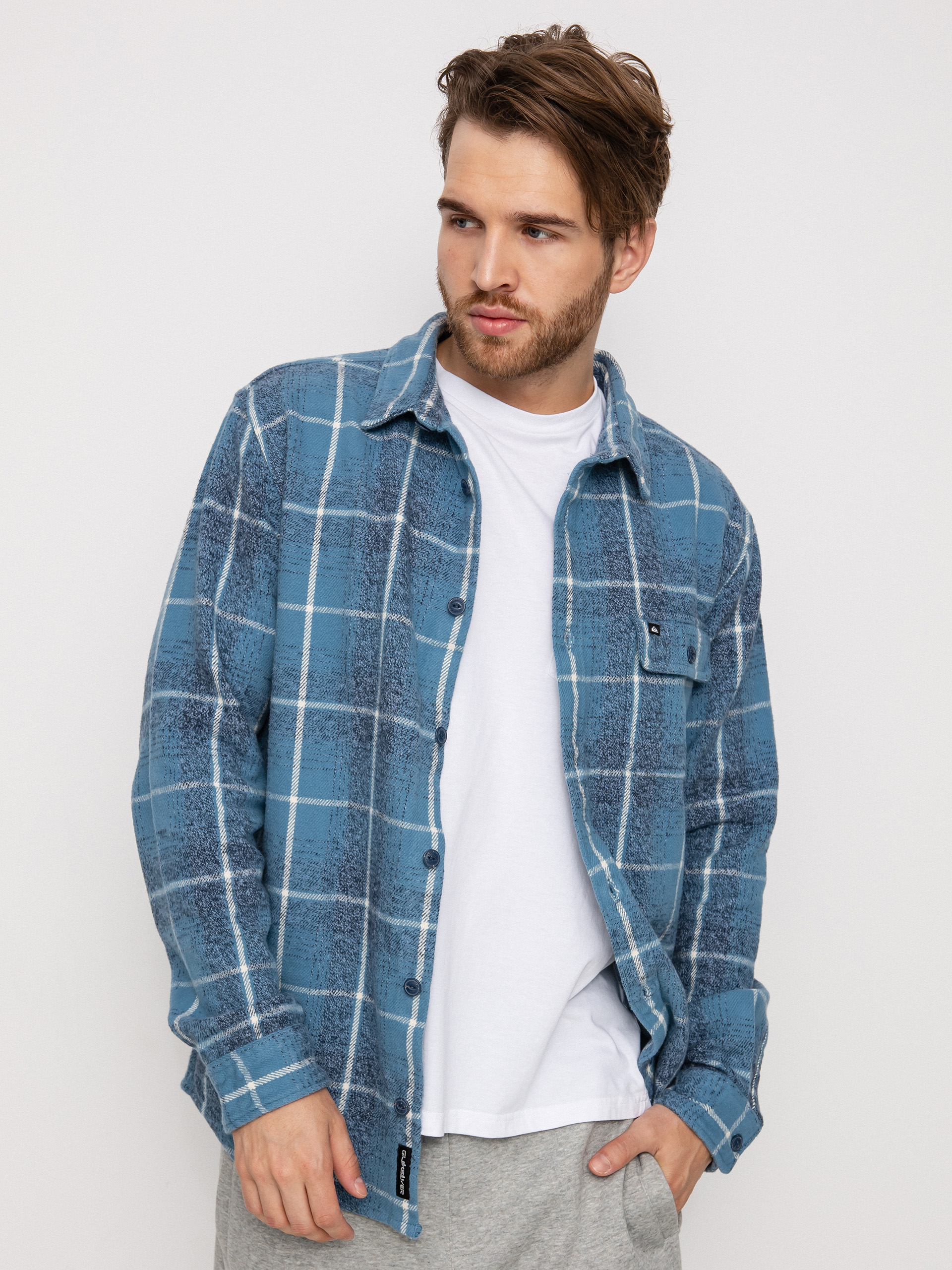 Koszula Quiksilver Carnbee (insignia blue)