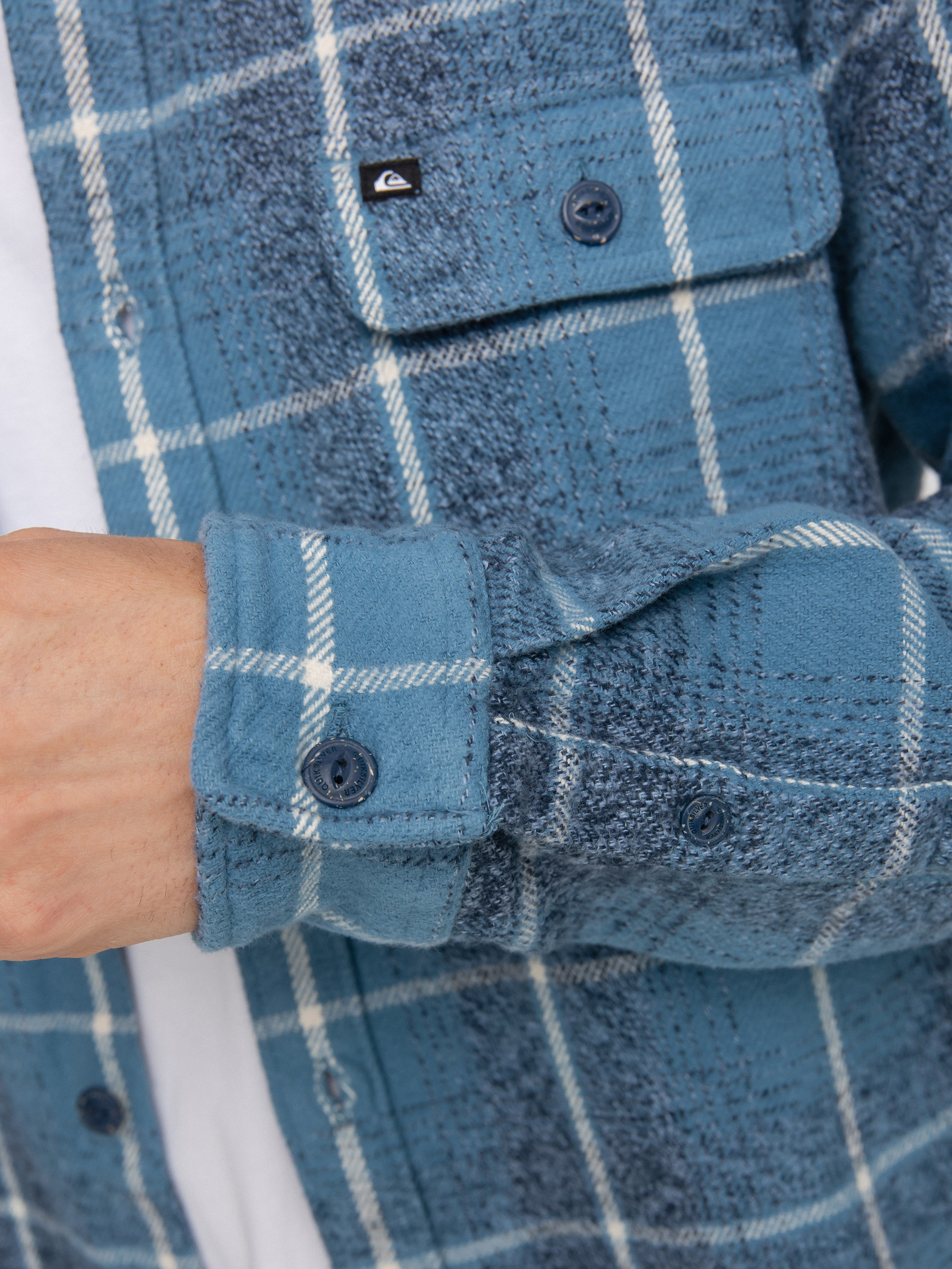 Koszula Quiksilver Carnbee (insignia blue)