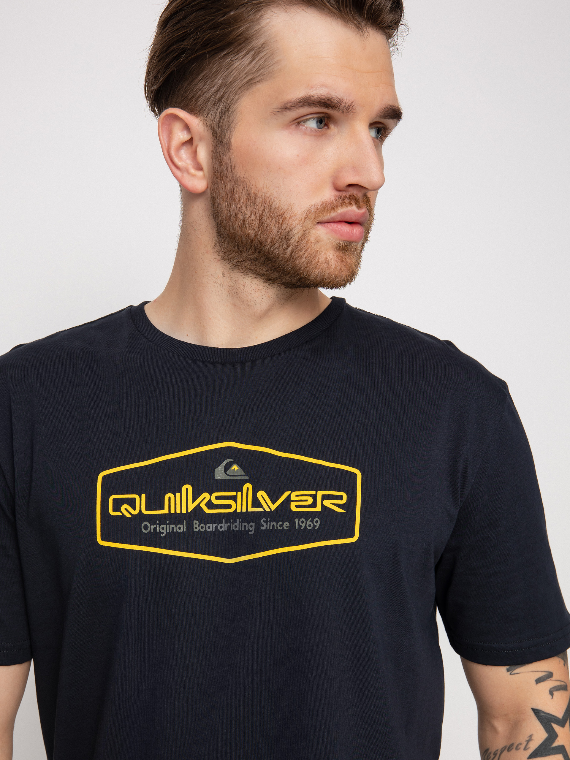 T-shirt Quiksilver Omni Lockup (black)