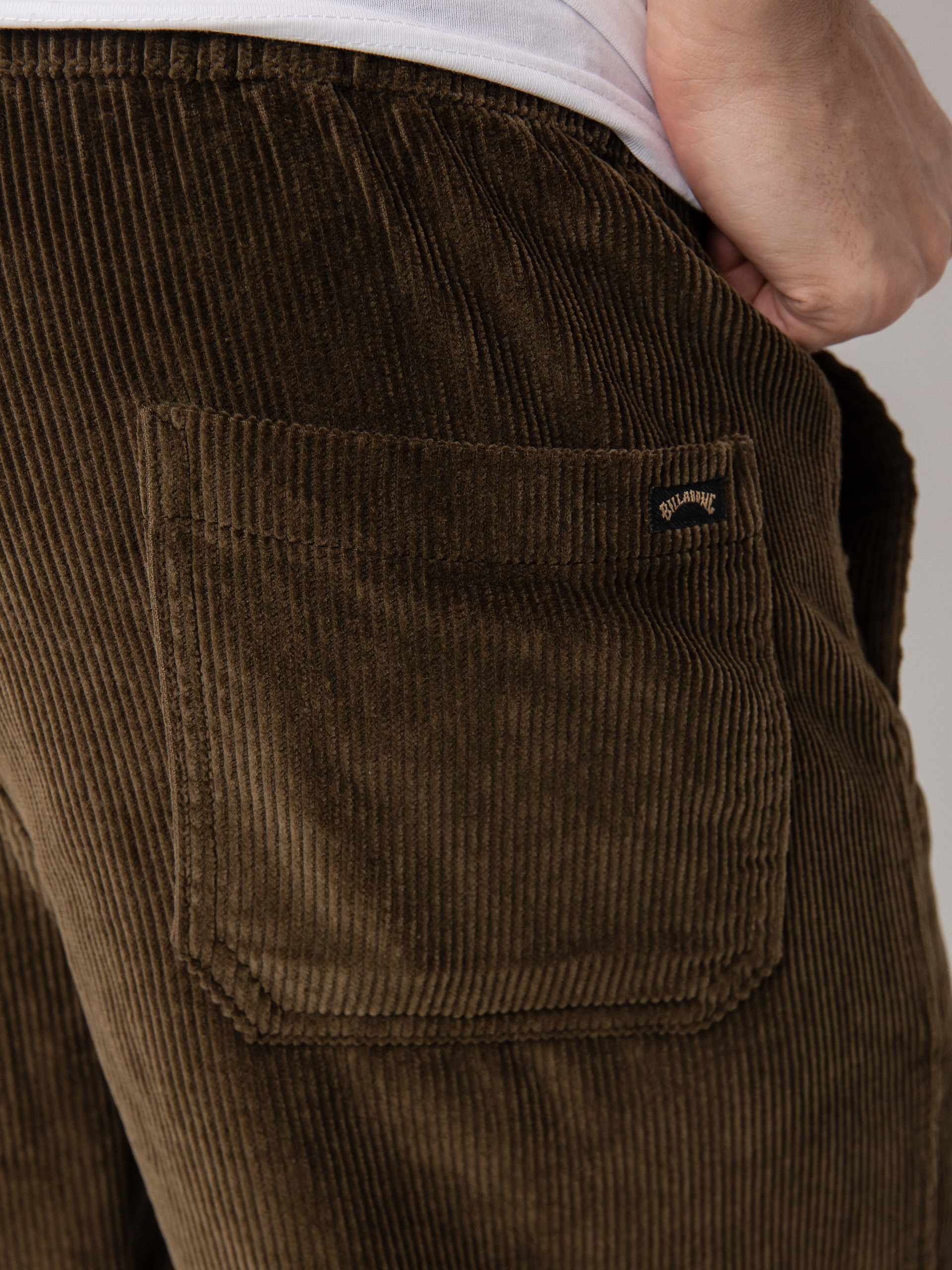 Spodnie Billabong Bad Dog Cord (dark brown)
