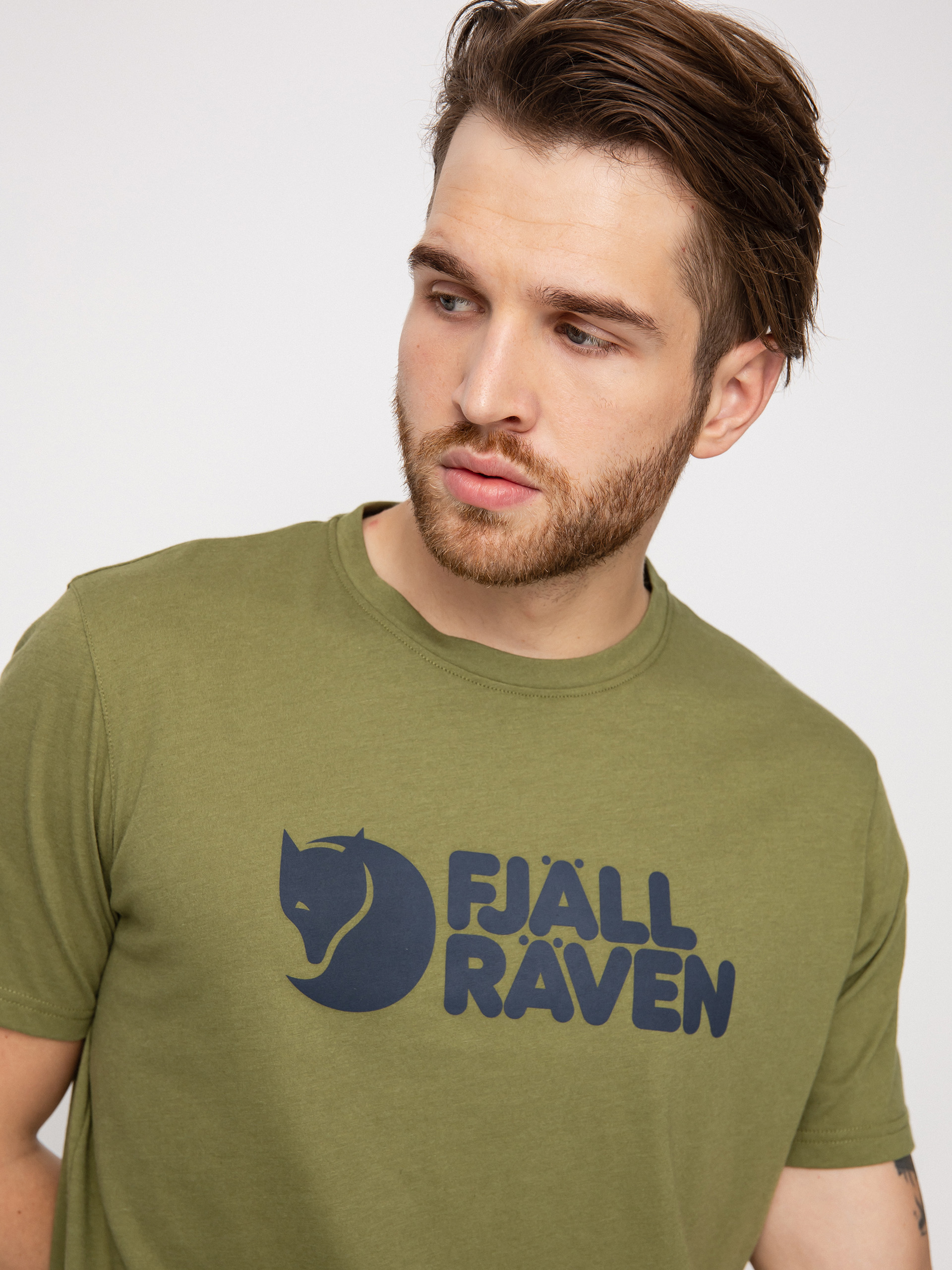 T-shirt Fjallraven Logo (caper green)