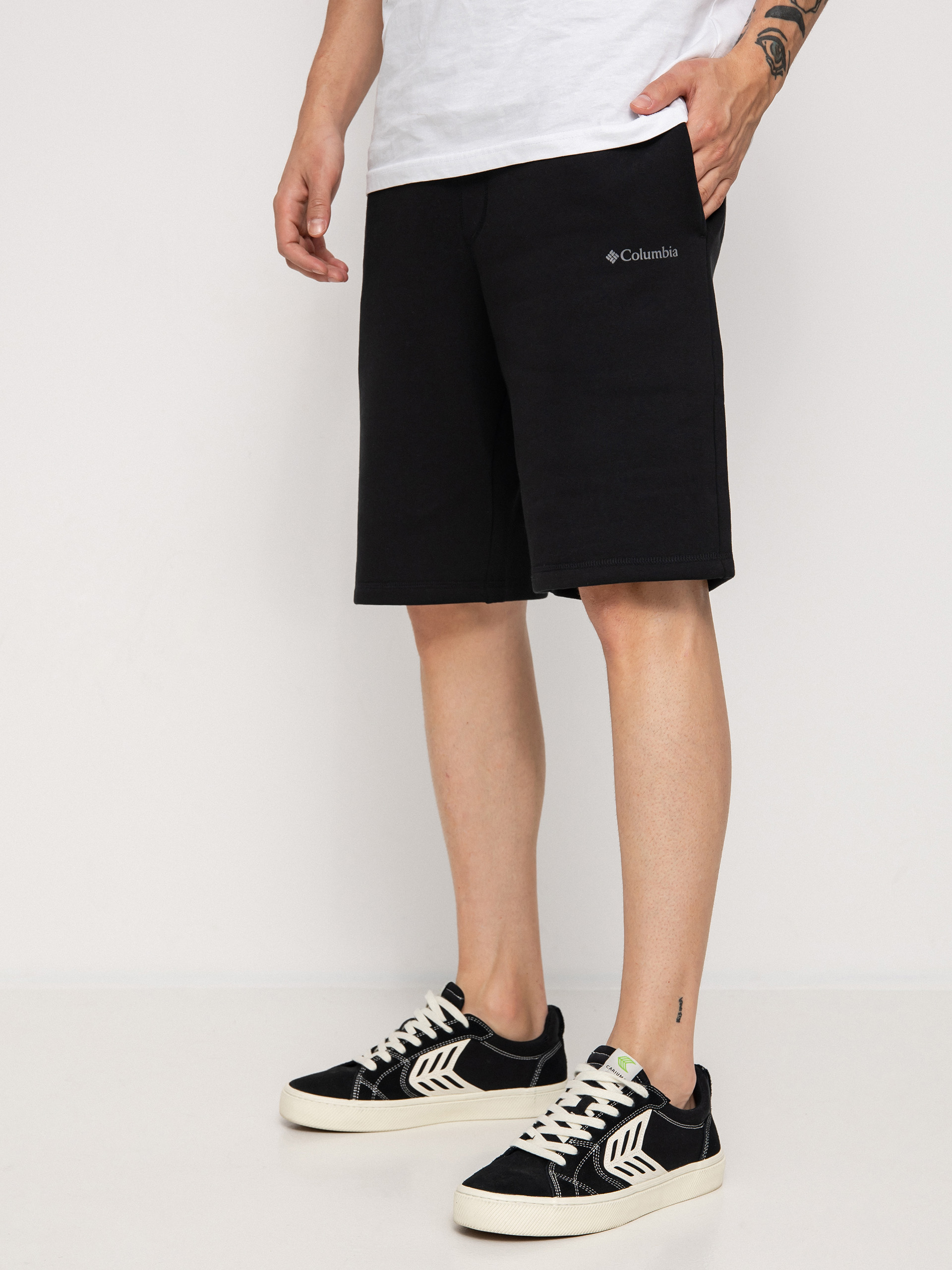 Szorty Columbia Logo Fleece (black)