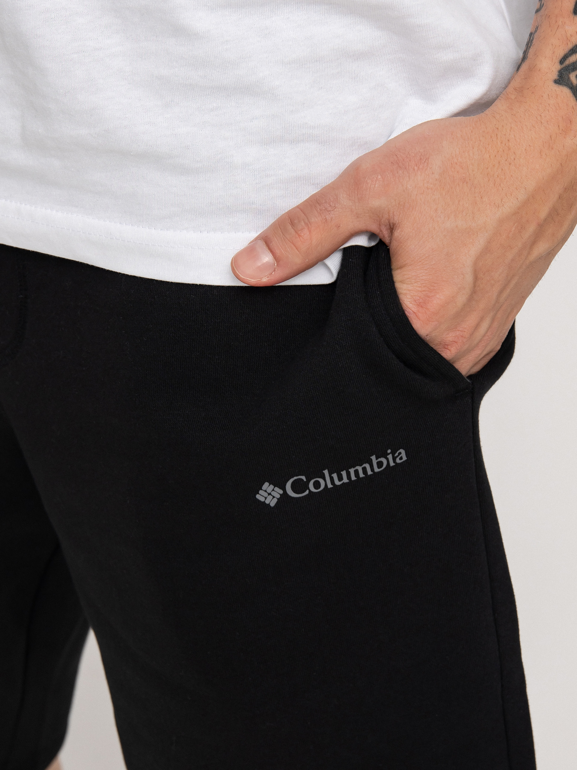 Szorty Columbia Logo Fleece (black)