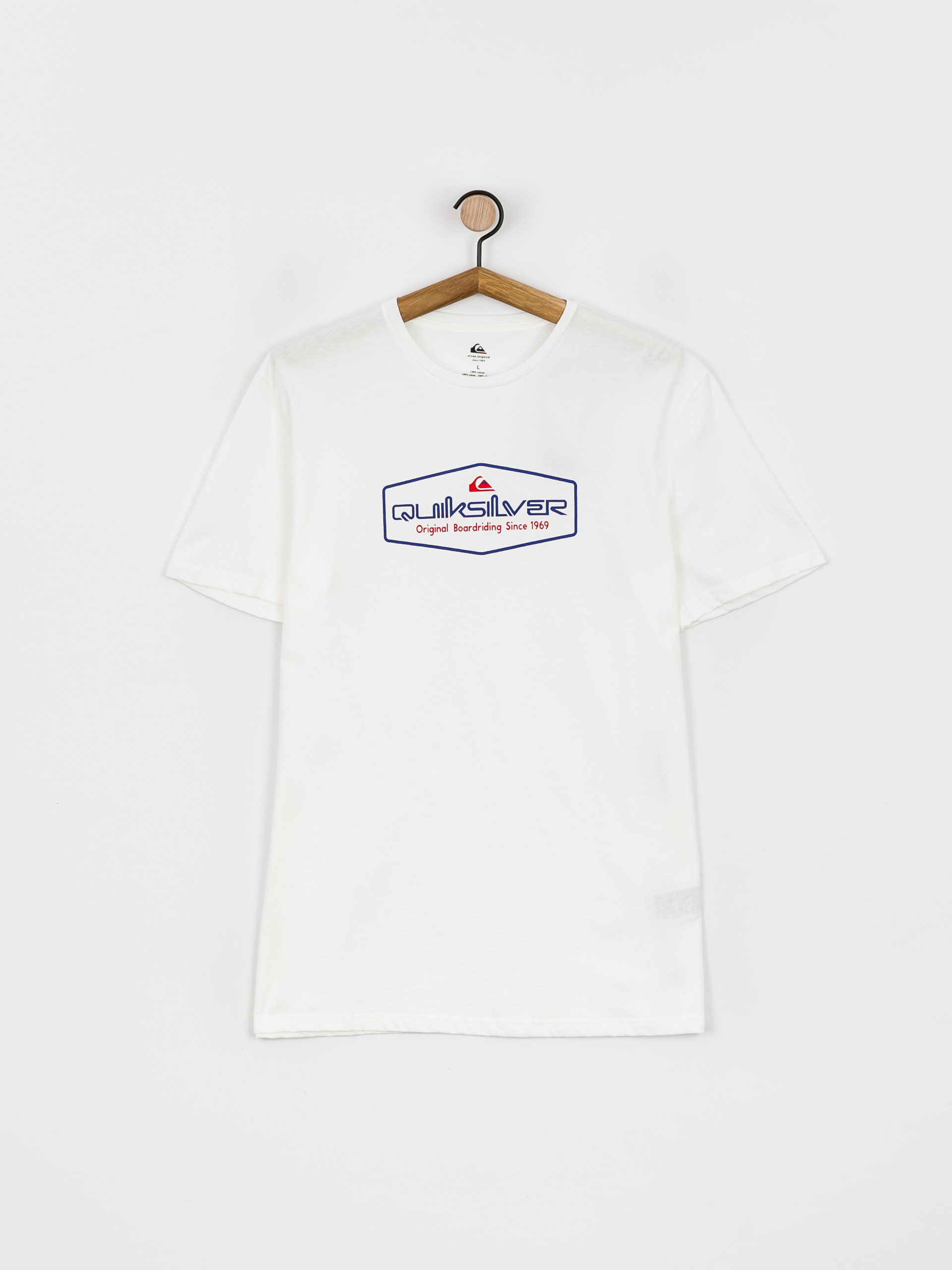 T-shirt Quiksilver Omni Lockup (white)
