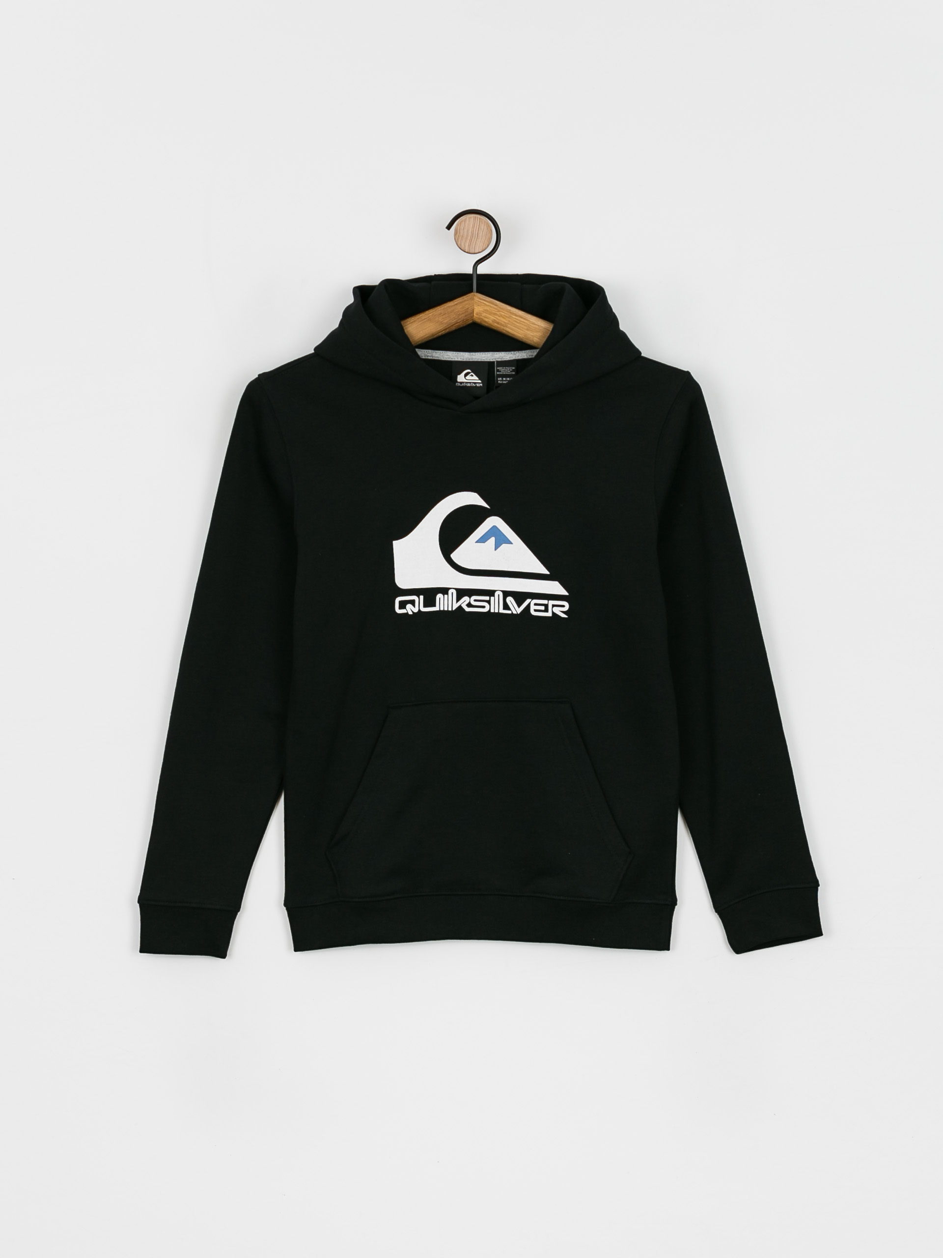 Bluza z kapturem Quiksilver Big Logo HD JR (black/black)