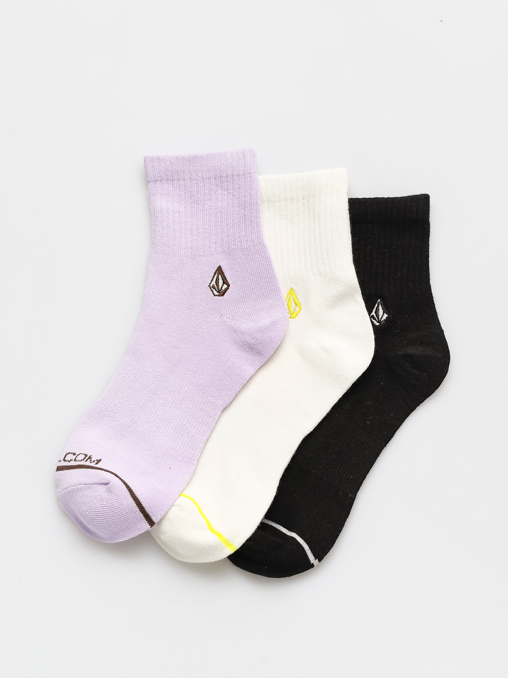 Skarpetki Volcom The New Crew 3Pk Wmn (assorted colors)
