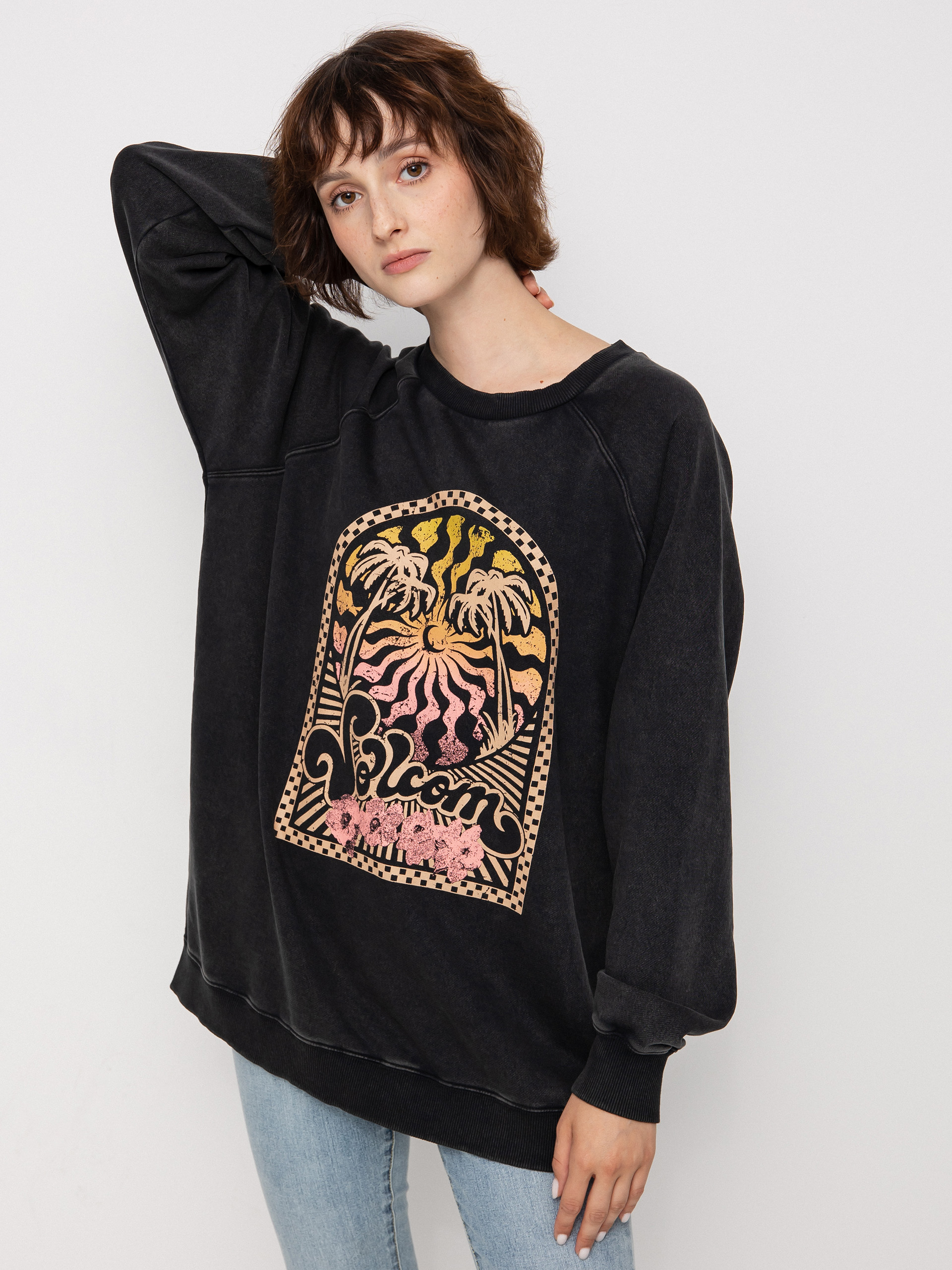 Bluza Volcom Stone Magic Bf Crew Wmn (black)