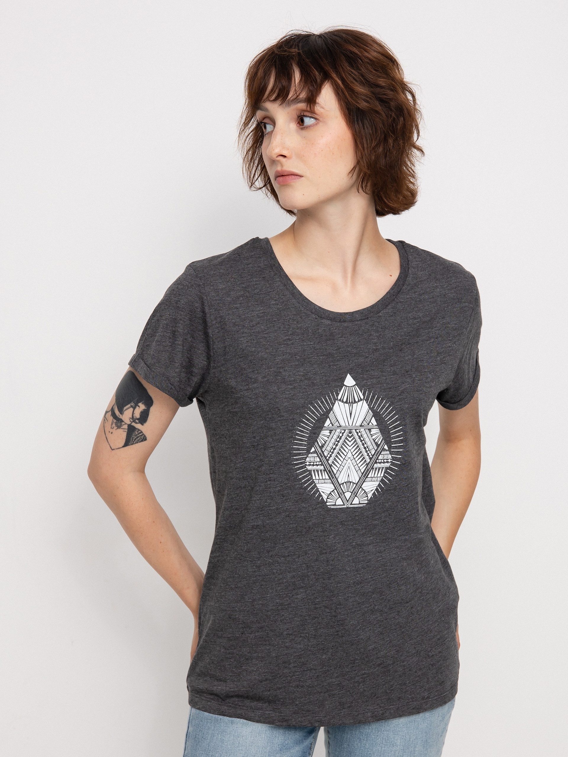 T-shirt Volcom Radical Daze Wmn (charcoal)
