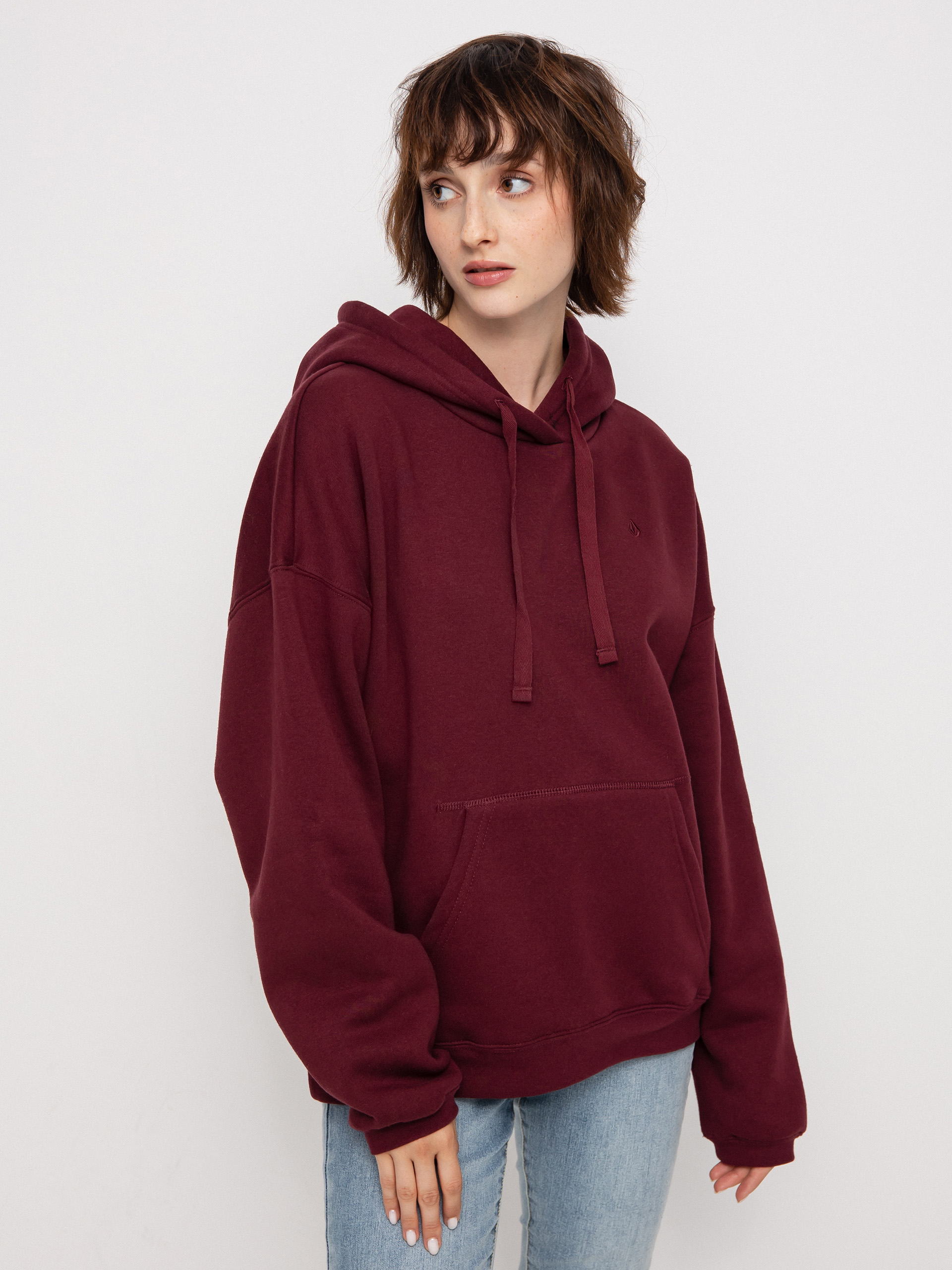 Bluza Volcom Stone Heart II Wmn (burgundy)