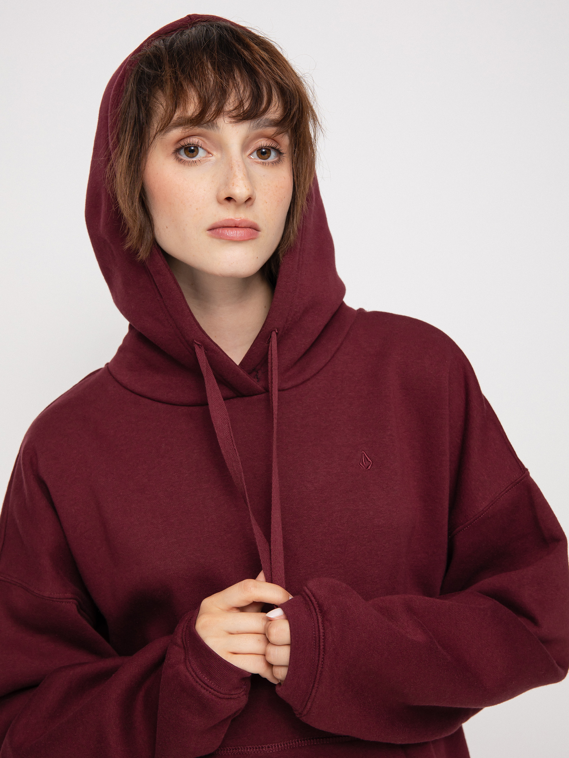 Bluza Volcom Stone Heart II Wmn (burgundy)