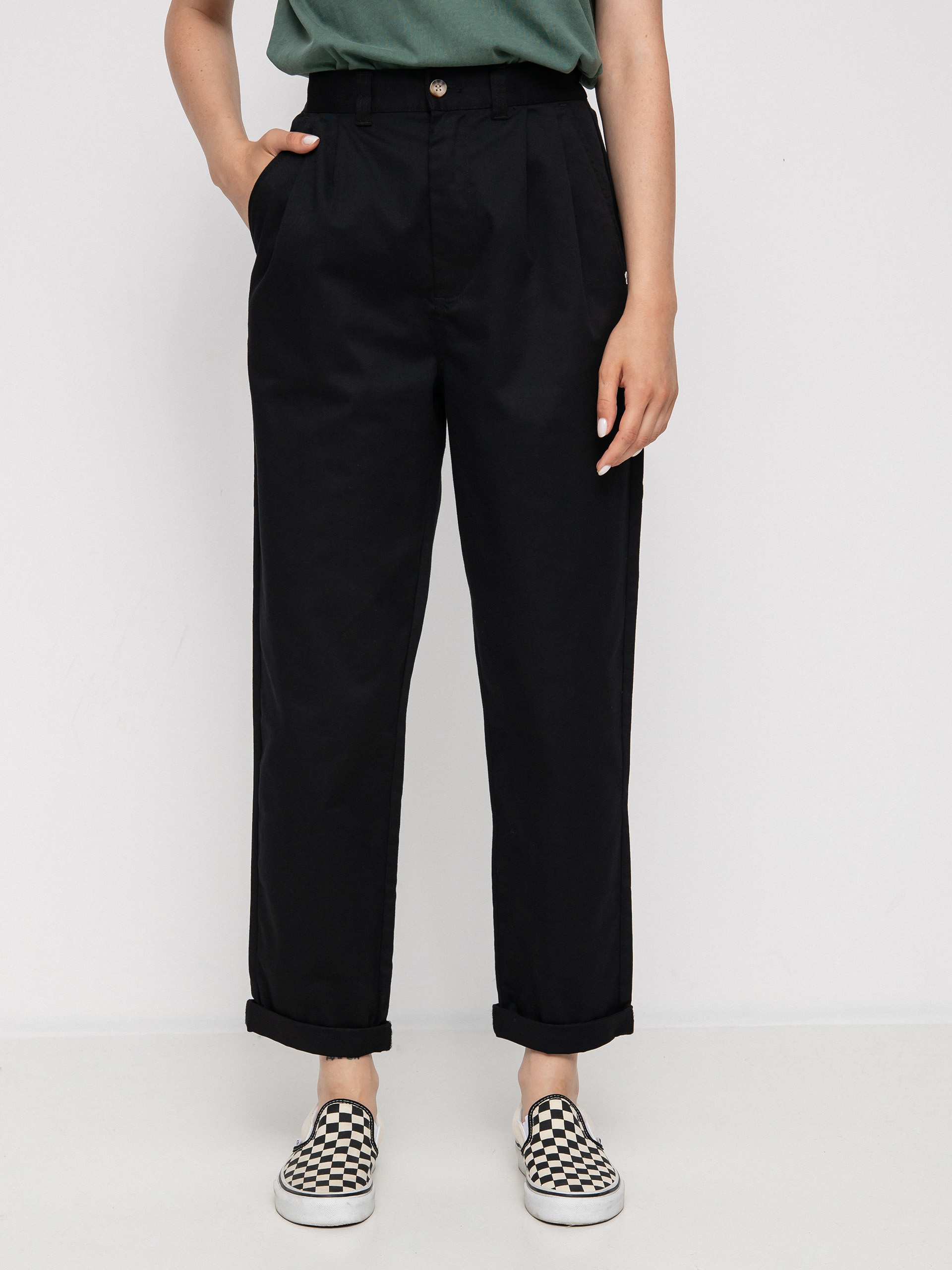 Spodnie Volcom Frochickie Trouser Wmn (black)