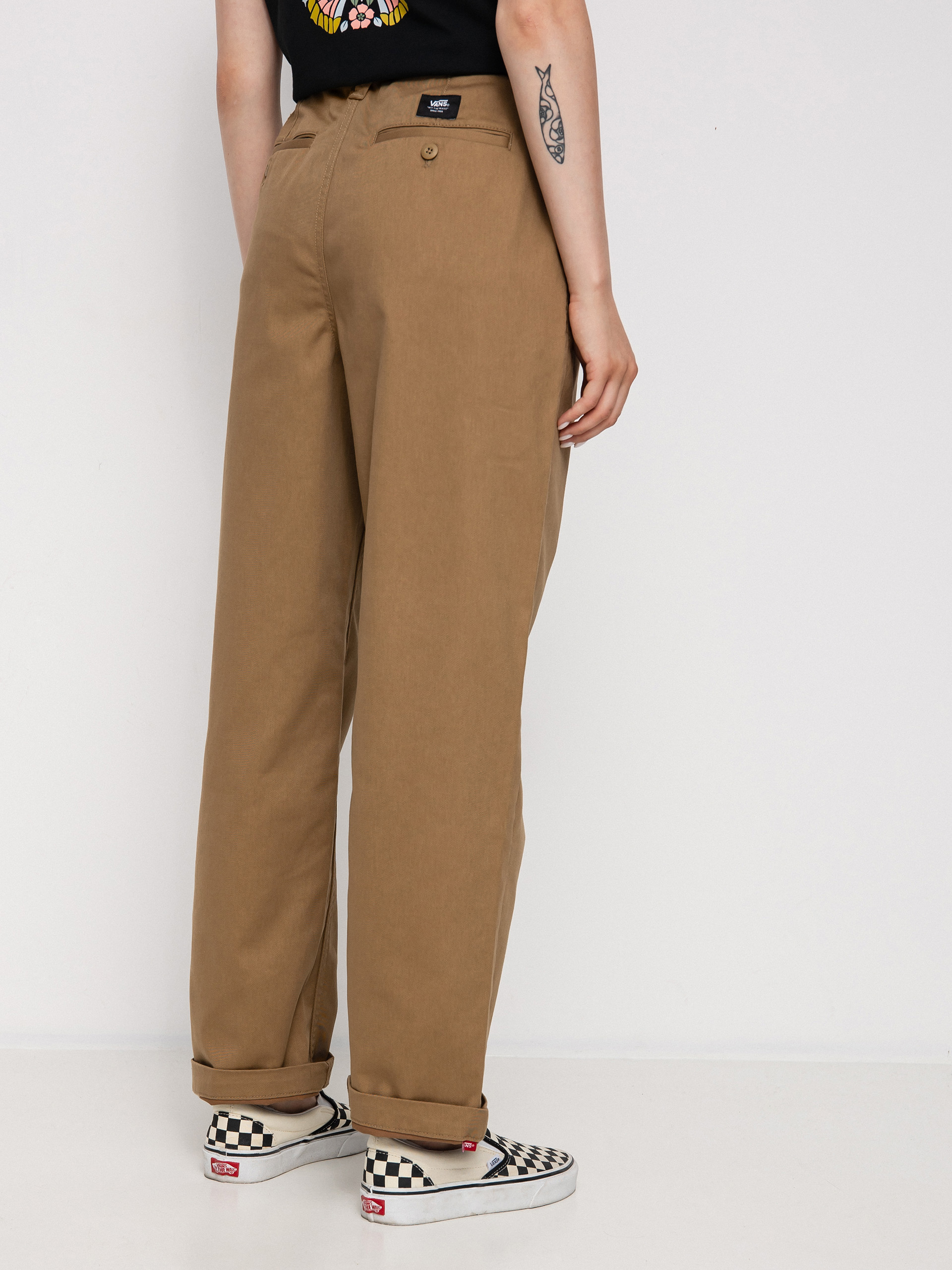 Spodnie Vans Authentic Chino Wmn (authentic dirt)