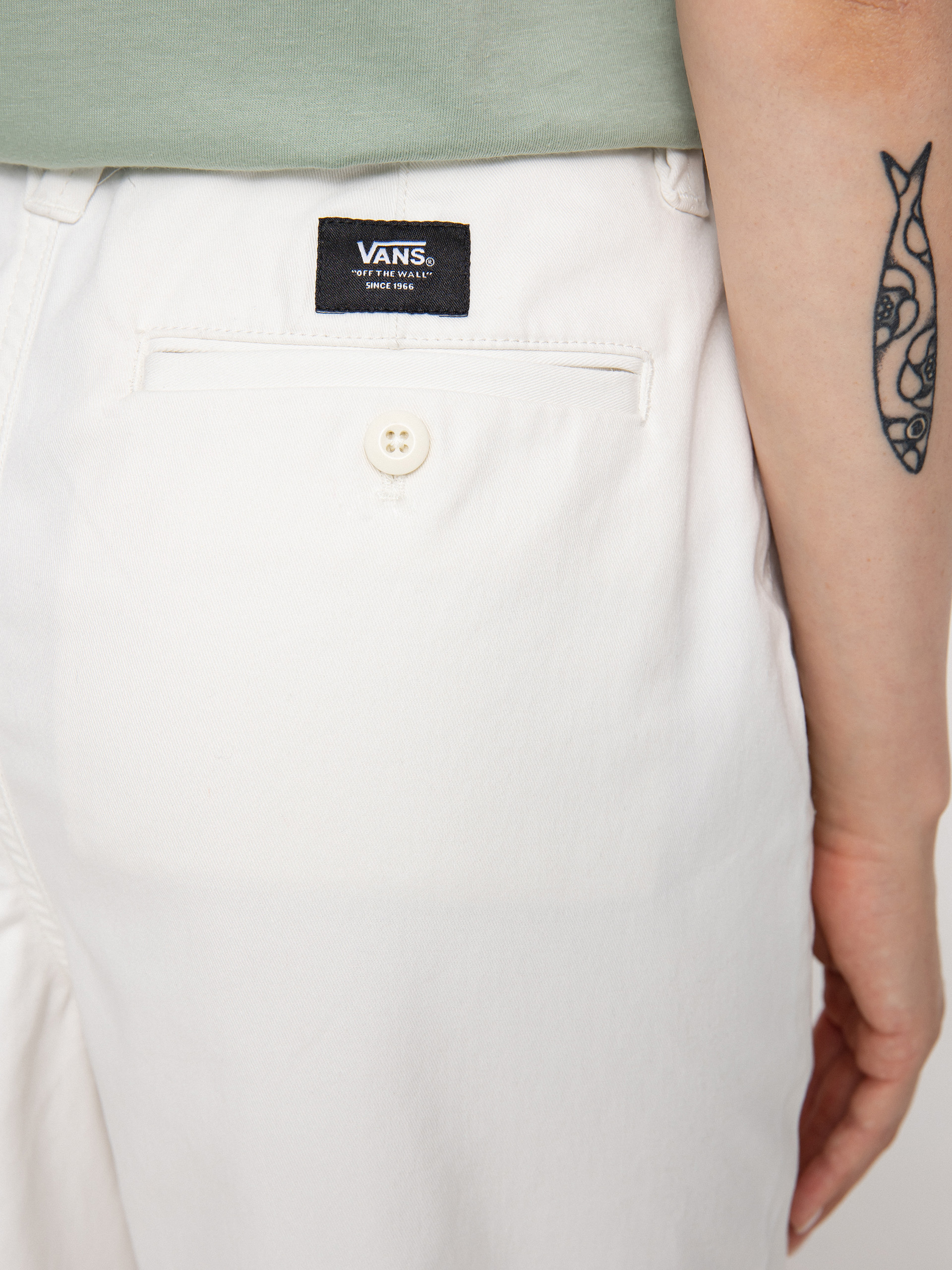 Spodnie Vans Authentic Chino Wmn (authentic marshmallow)