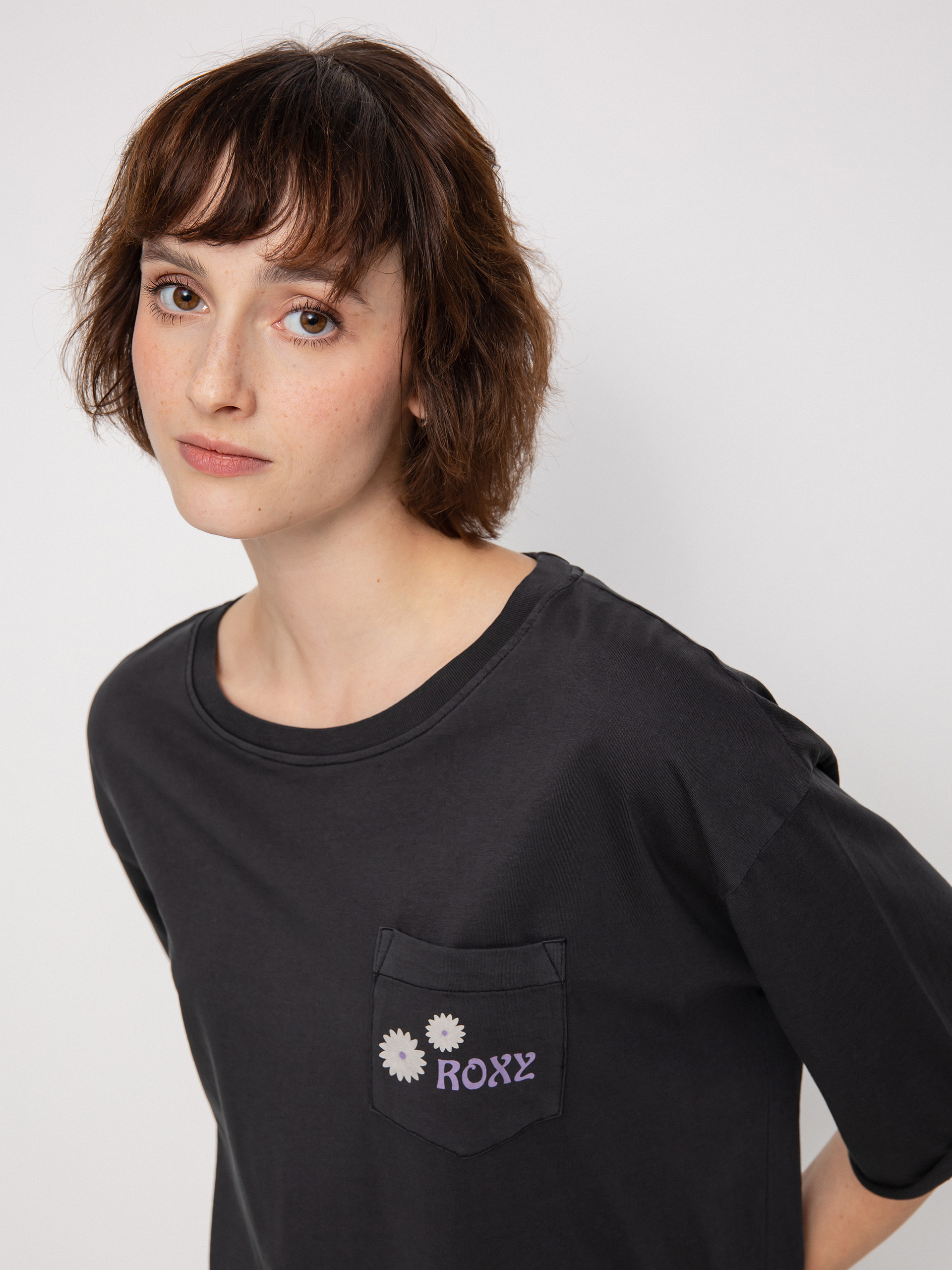 T-shirt Roxy Loving Bomb Wmn (anthracite)