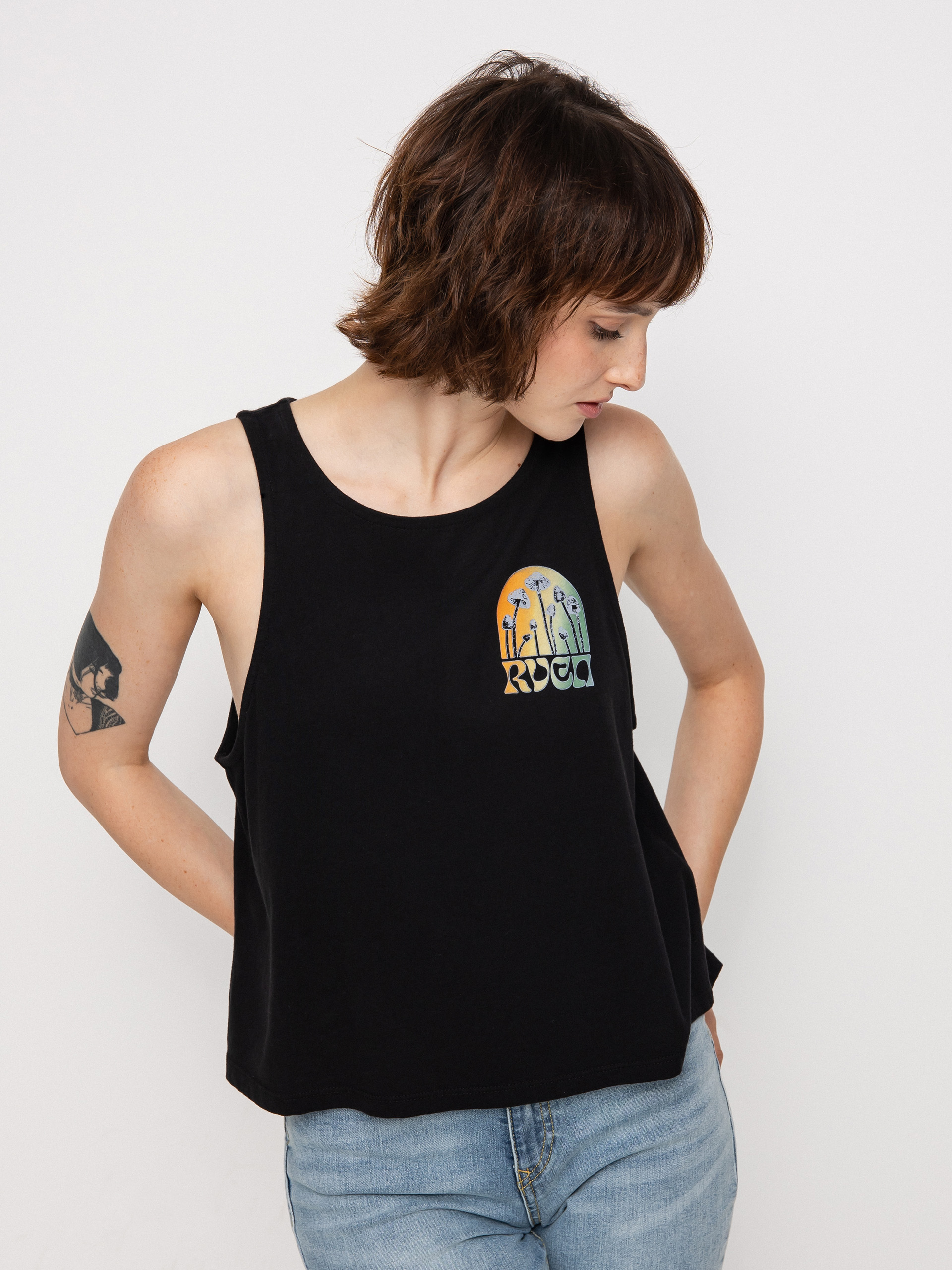 Koszulka RVCA Dream Field Wmn (black)