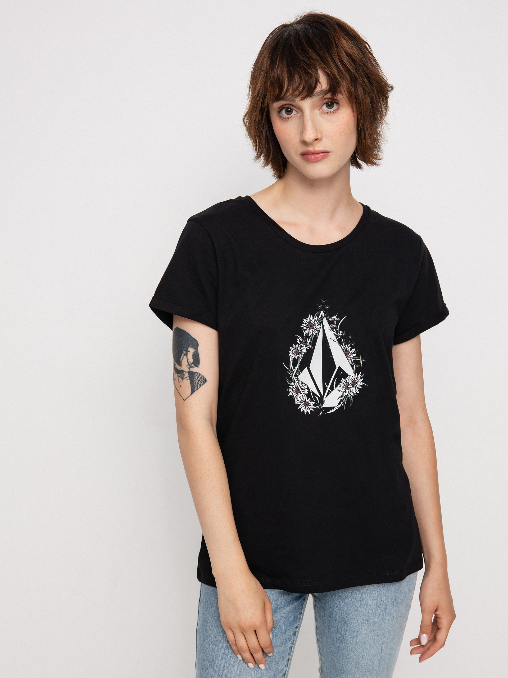 T-shirt Volcom Radical Daze Wmn (black)