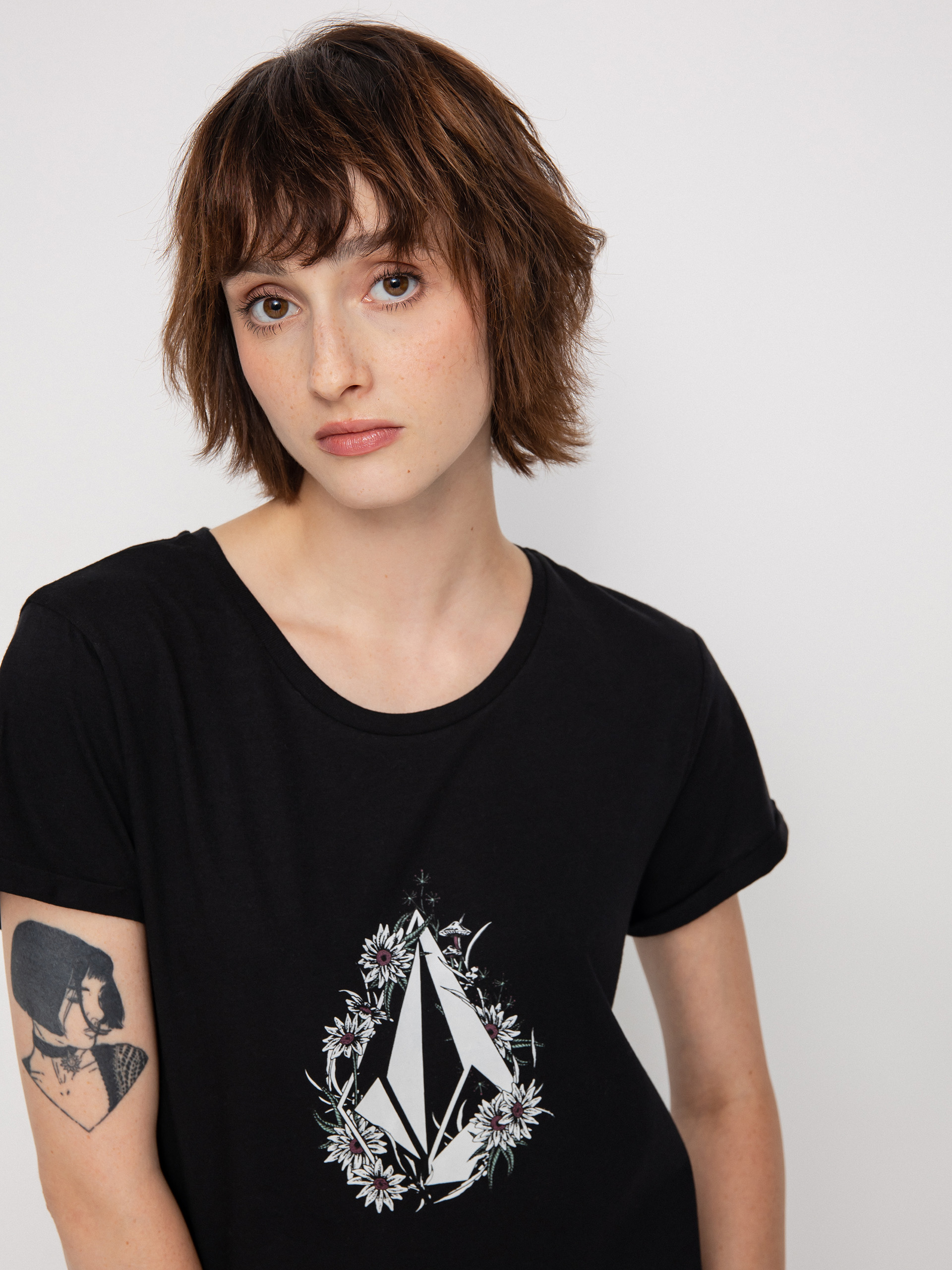 T-shirt Volcom Radical Daze Wmn (black)