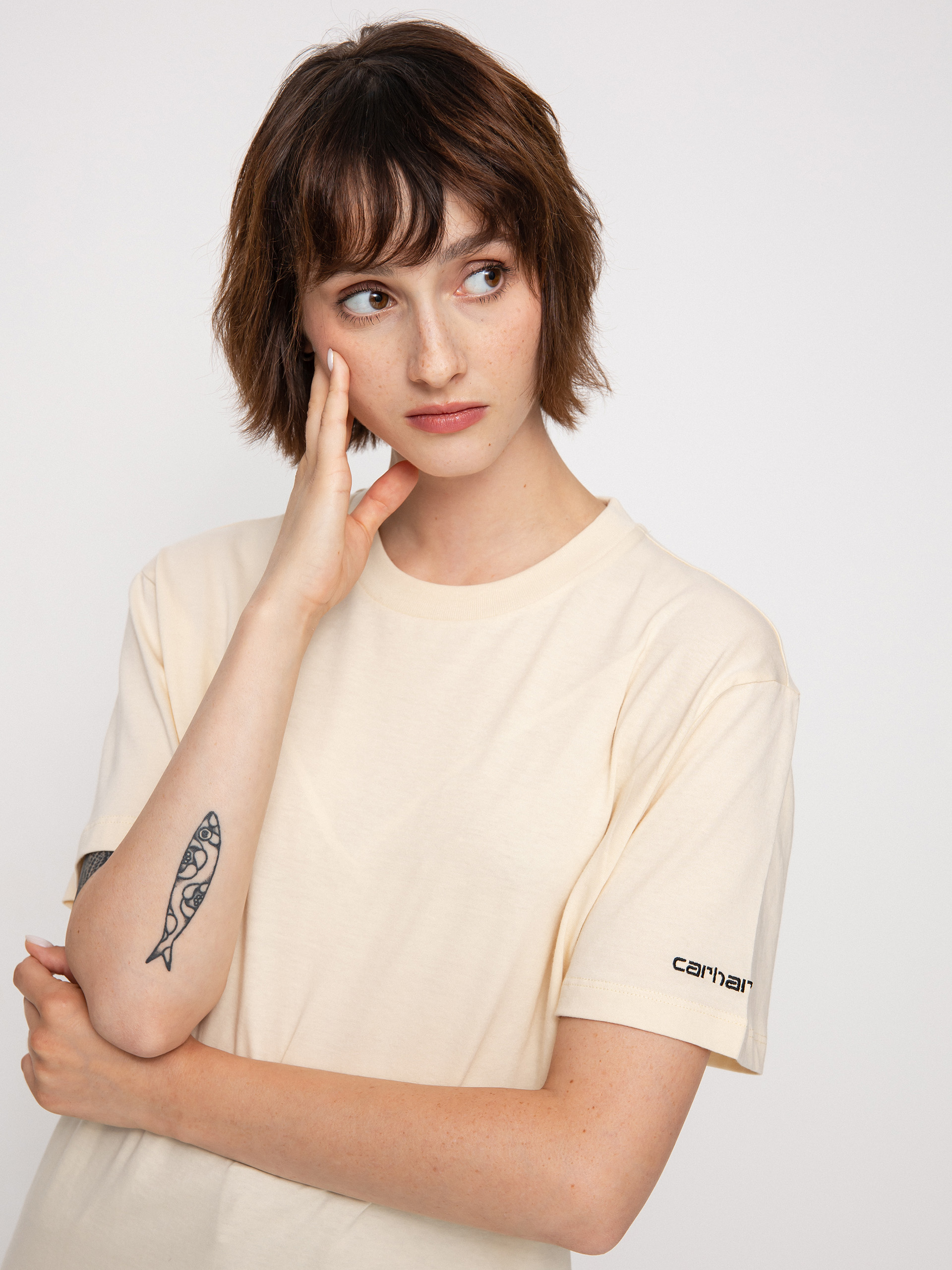 T-shirt Carhartt WIP Ontario Wmn (calico/black)