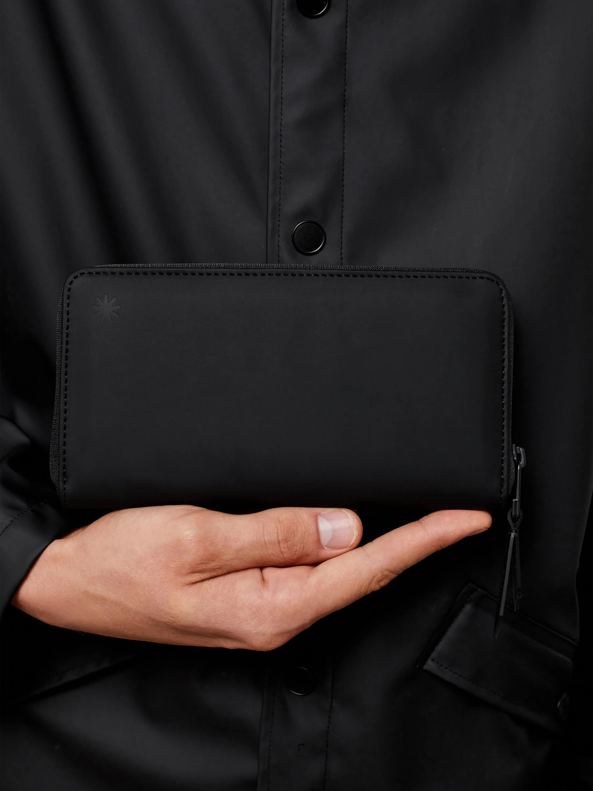 Portfel Rains Wallet (black)