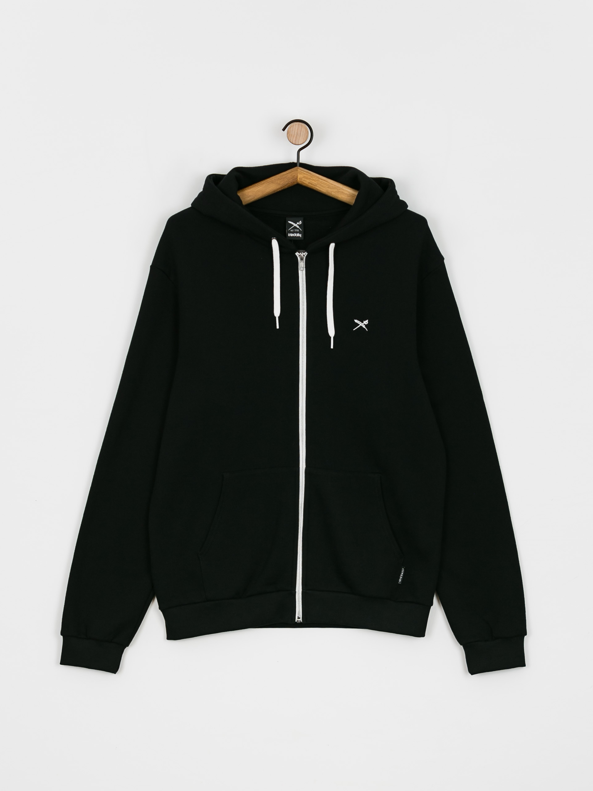 Bluza Iriedaily Mini Flag 2 Zip (black)