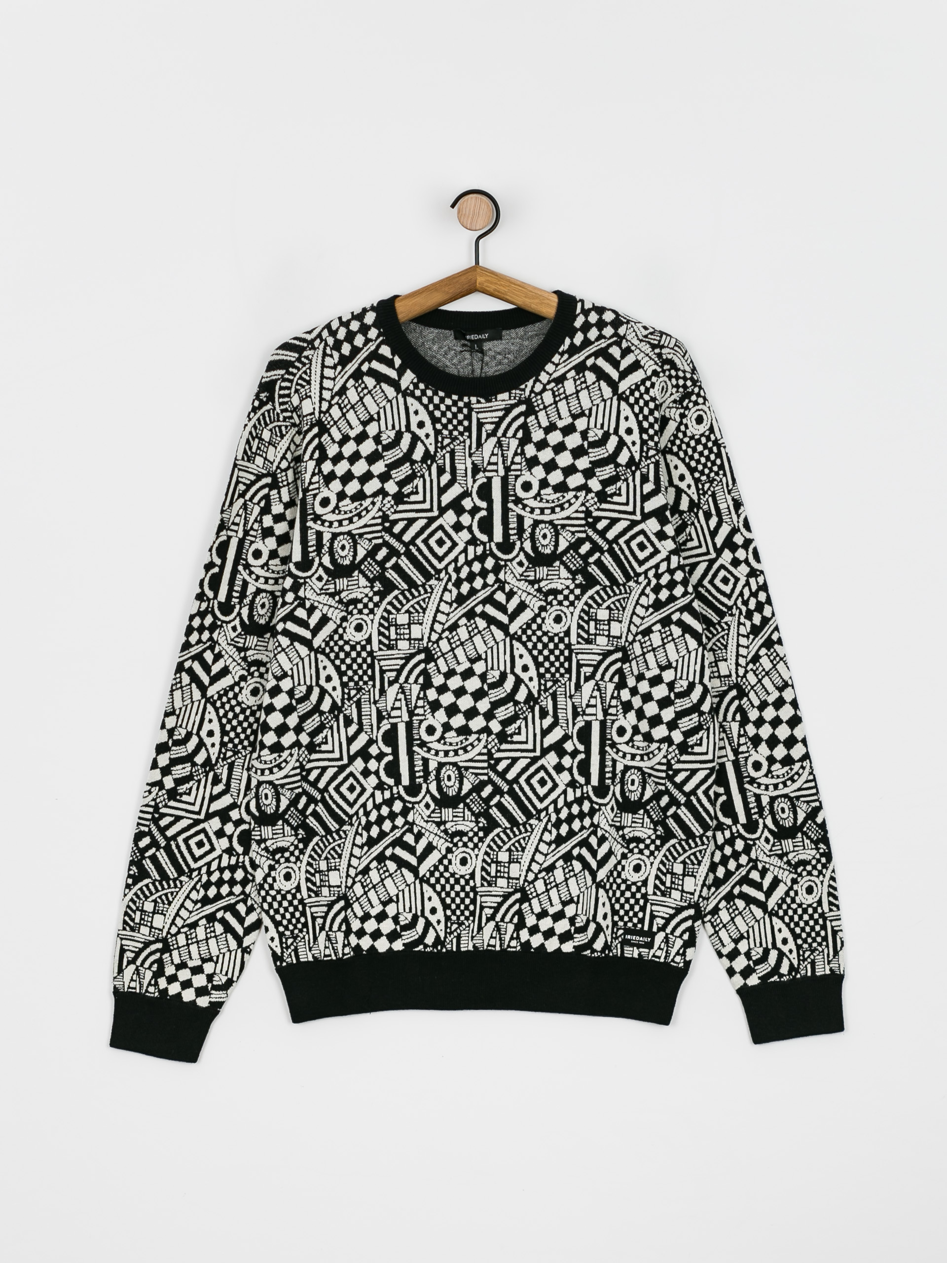 Sweter Iriedaily Crazy Fresh (black white)