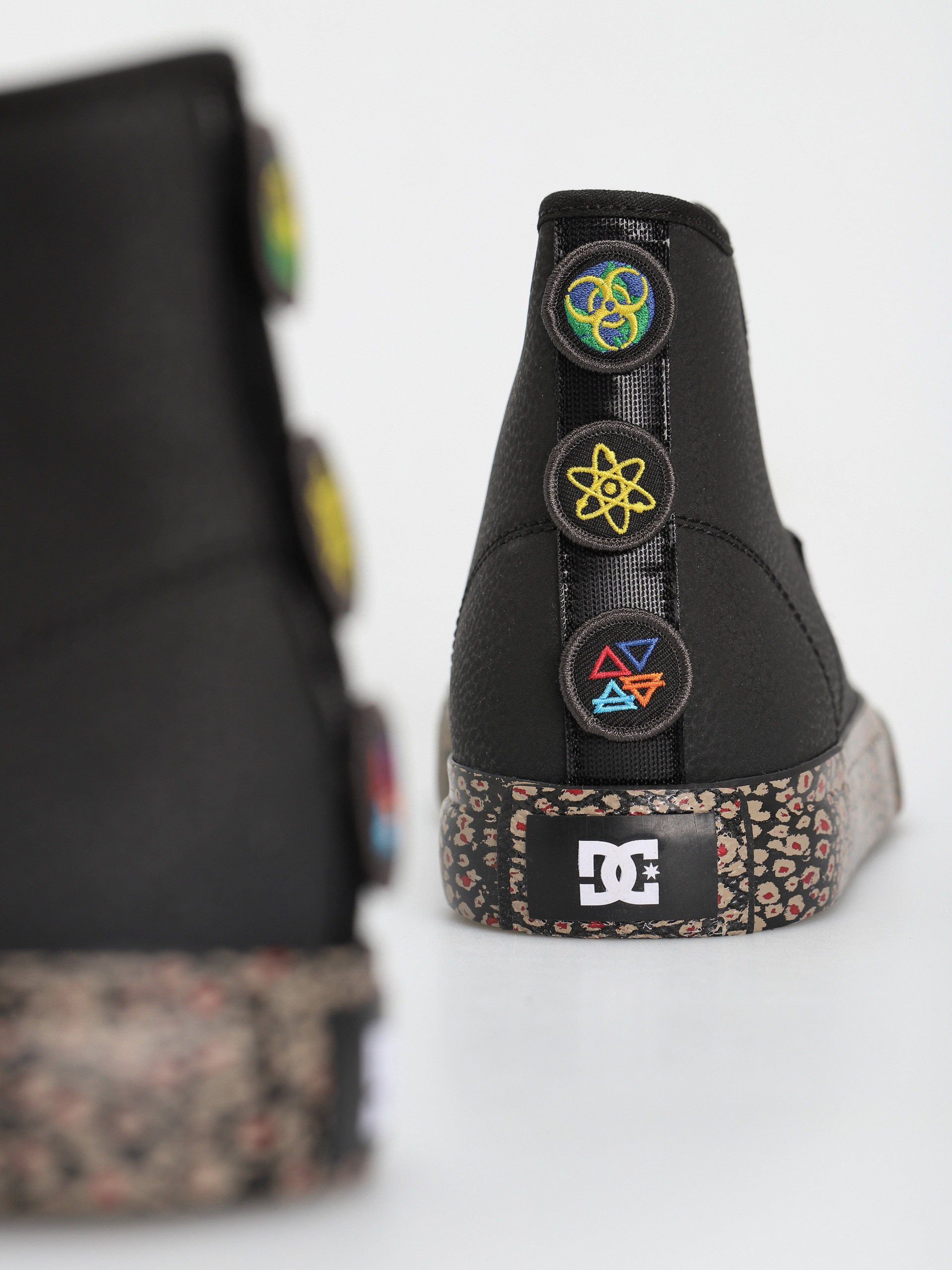 Buty DC X Evan Manual Hi (black/black/red)