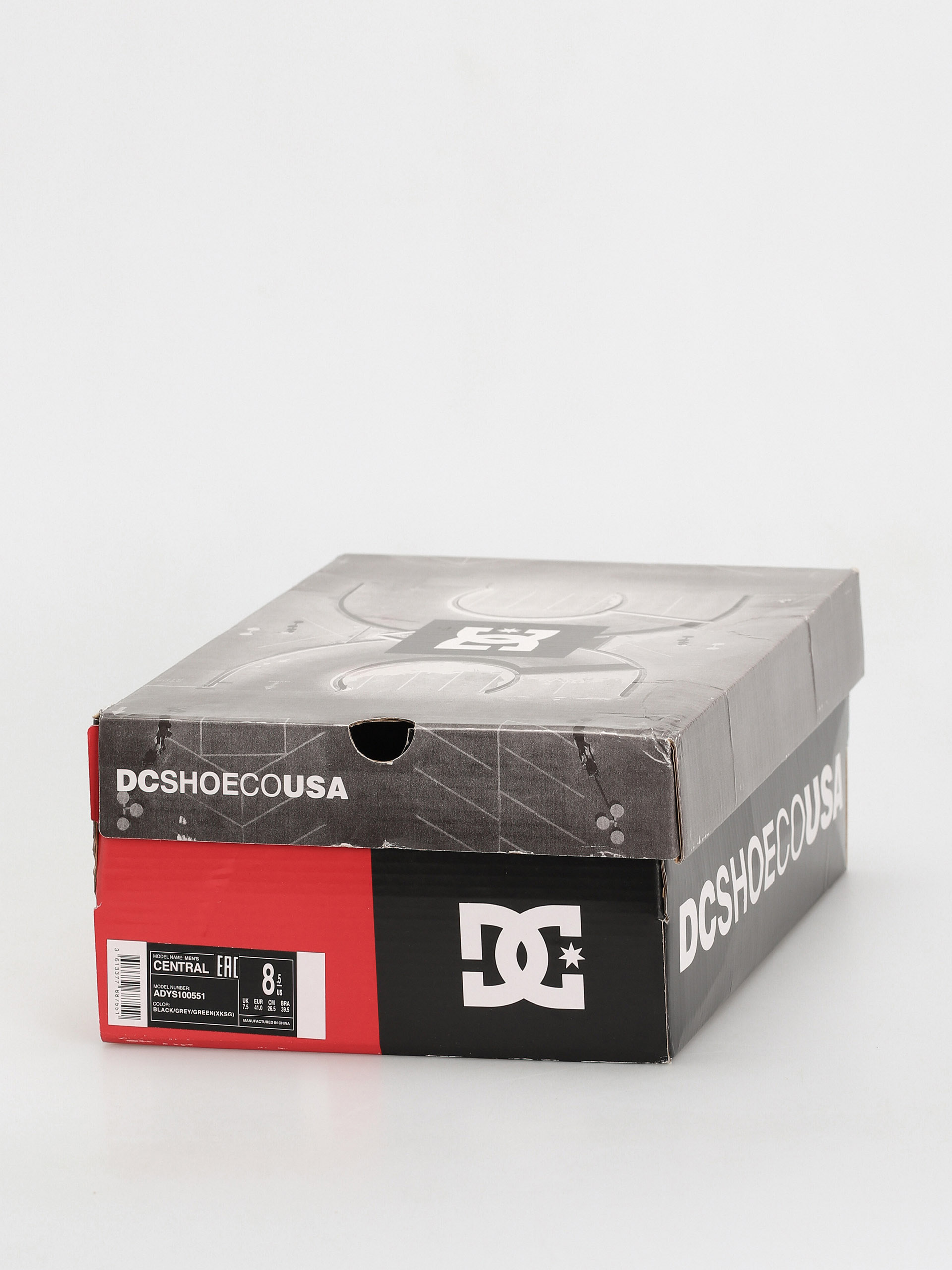 Buty DC Central (black/grey/green)