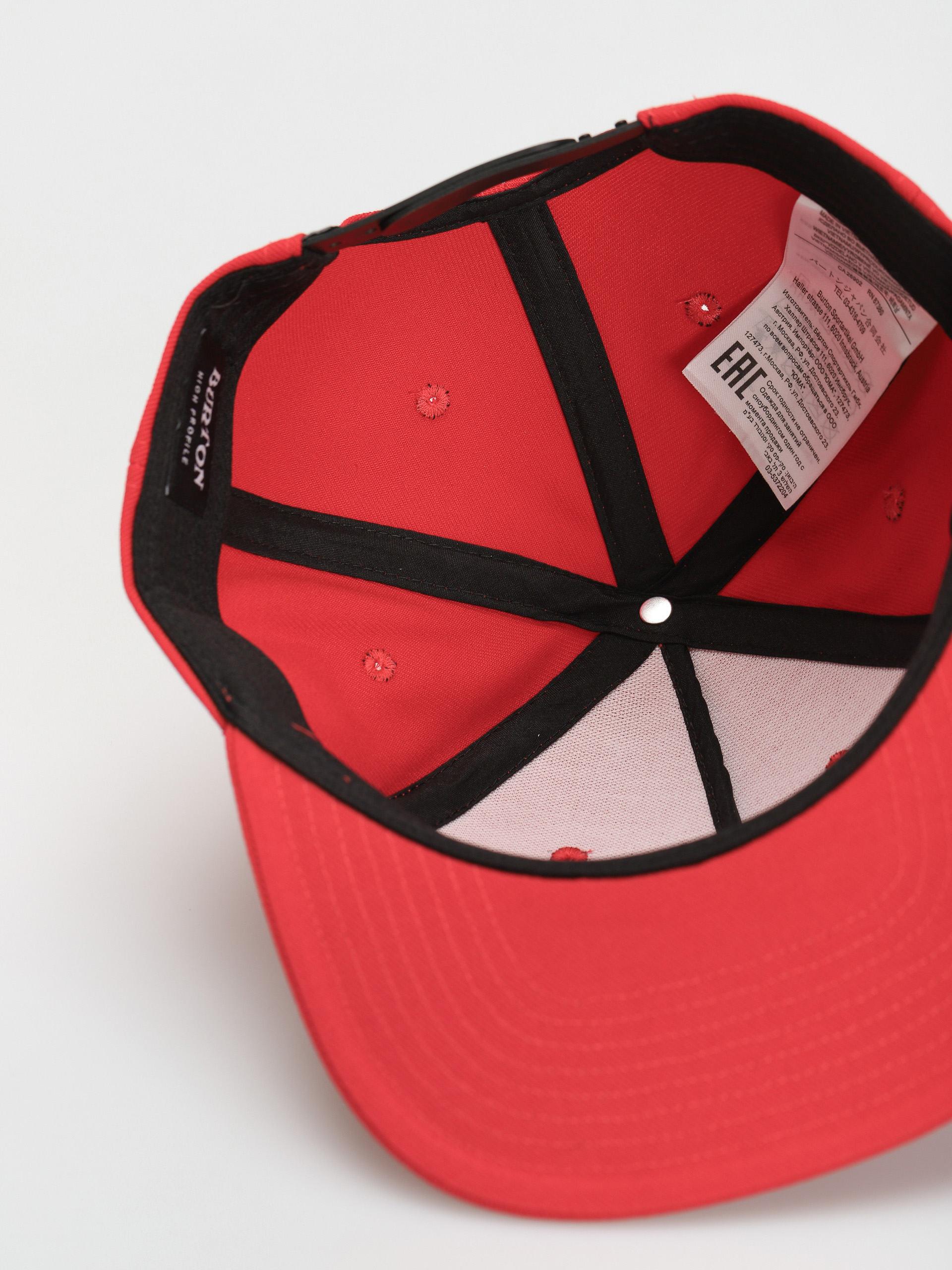 Czapka z daszkiem Burton Underhill (tomato)