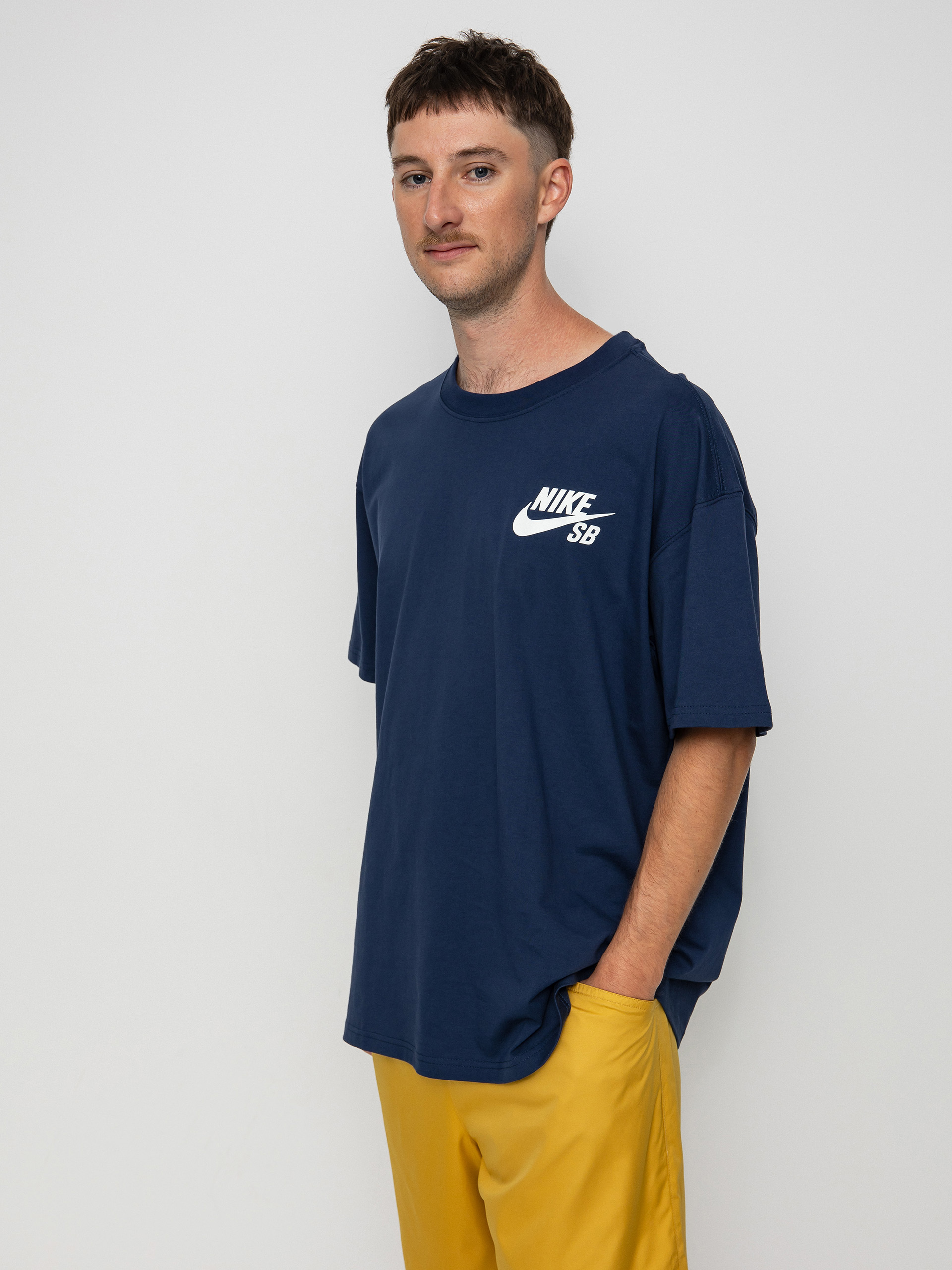 T-shirt Nike SB Logo (midnight navy)