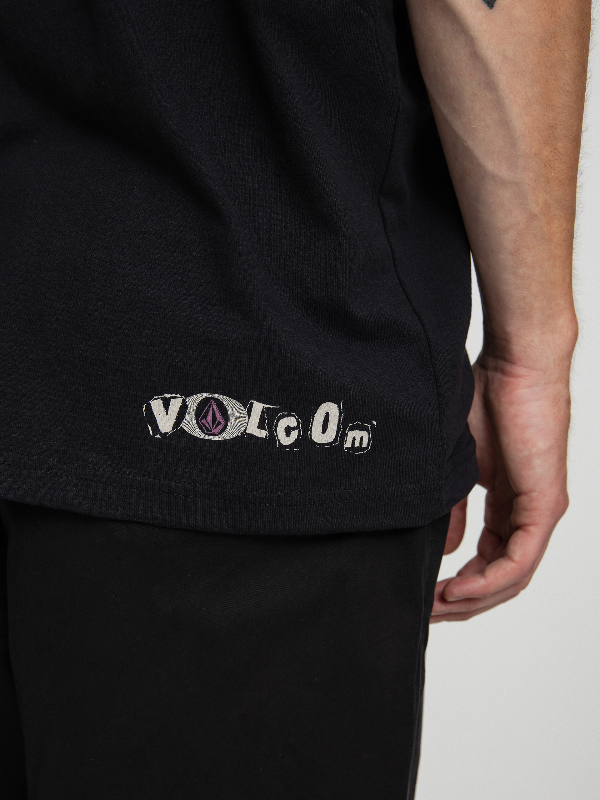 T-shirt Volcom Psych Trip Lse (black)