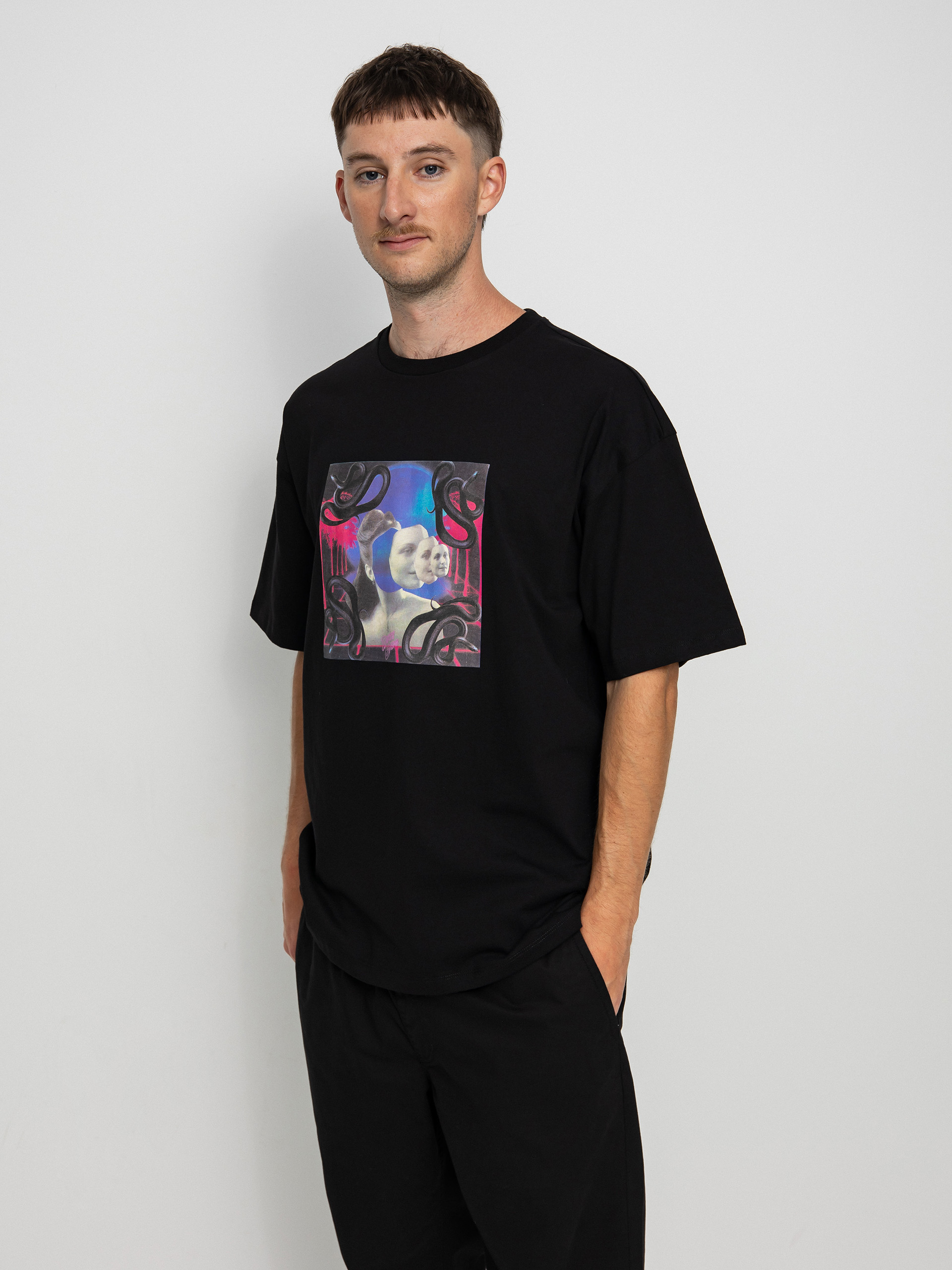 T-shirt Volcom Dirtyends Lse (black)