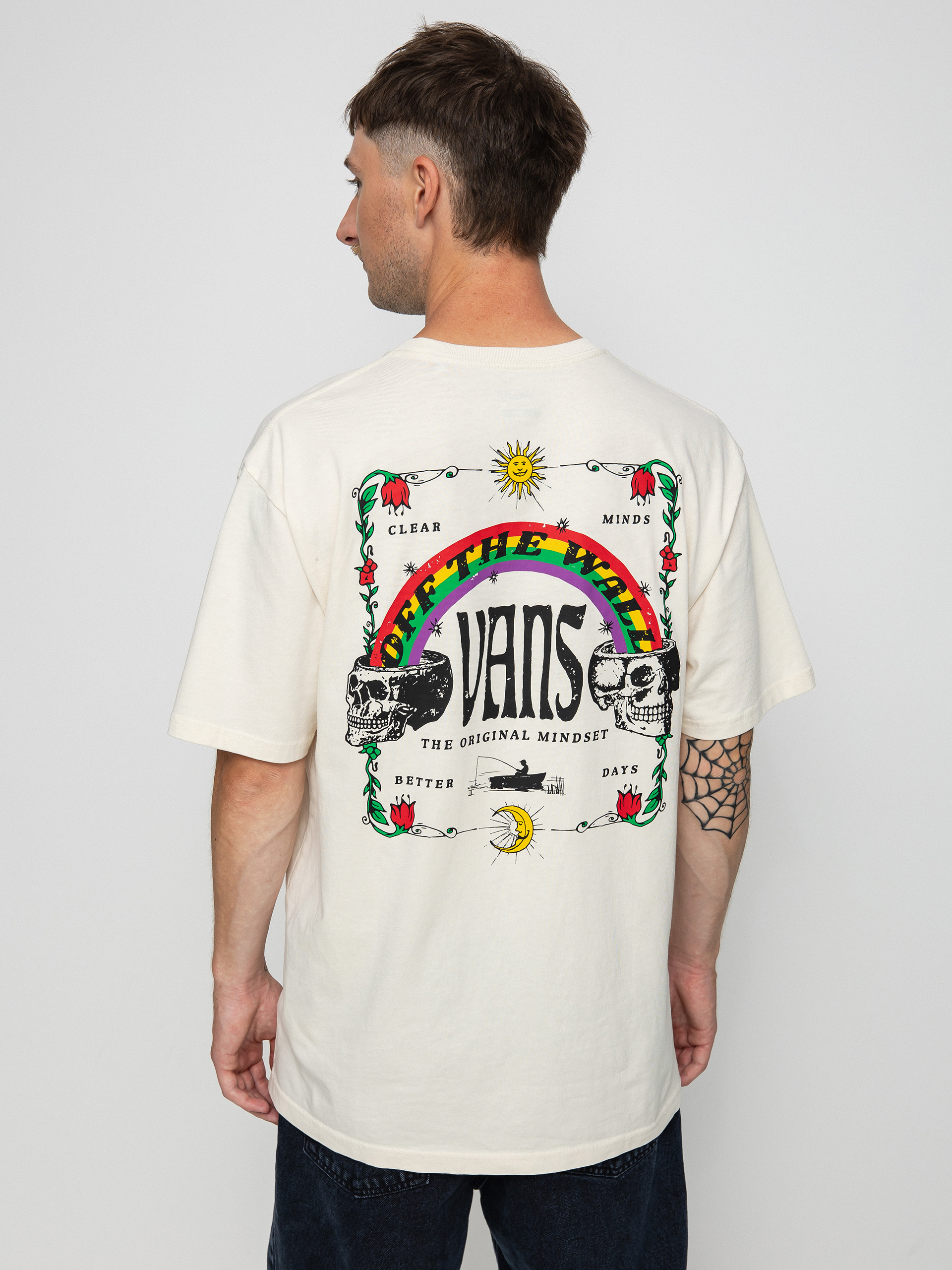 T-shirt Vans Original Mindset (antique white)