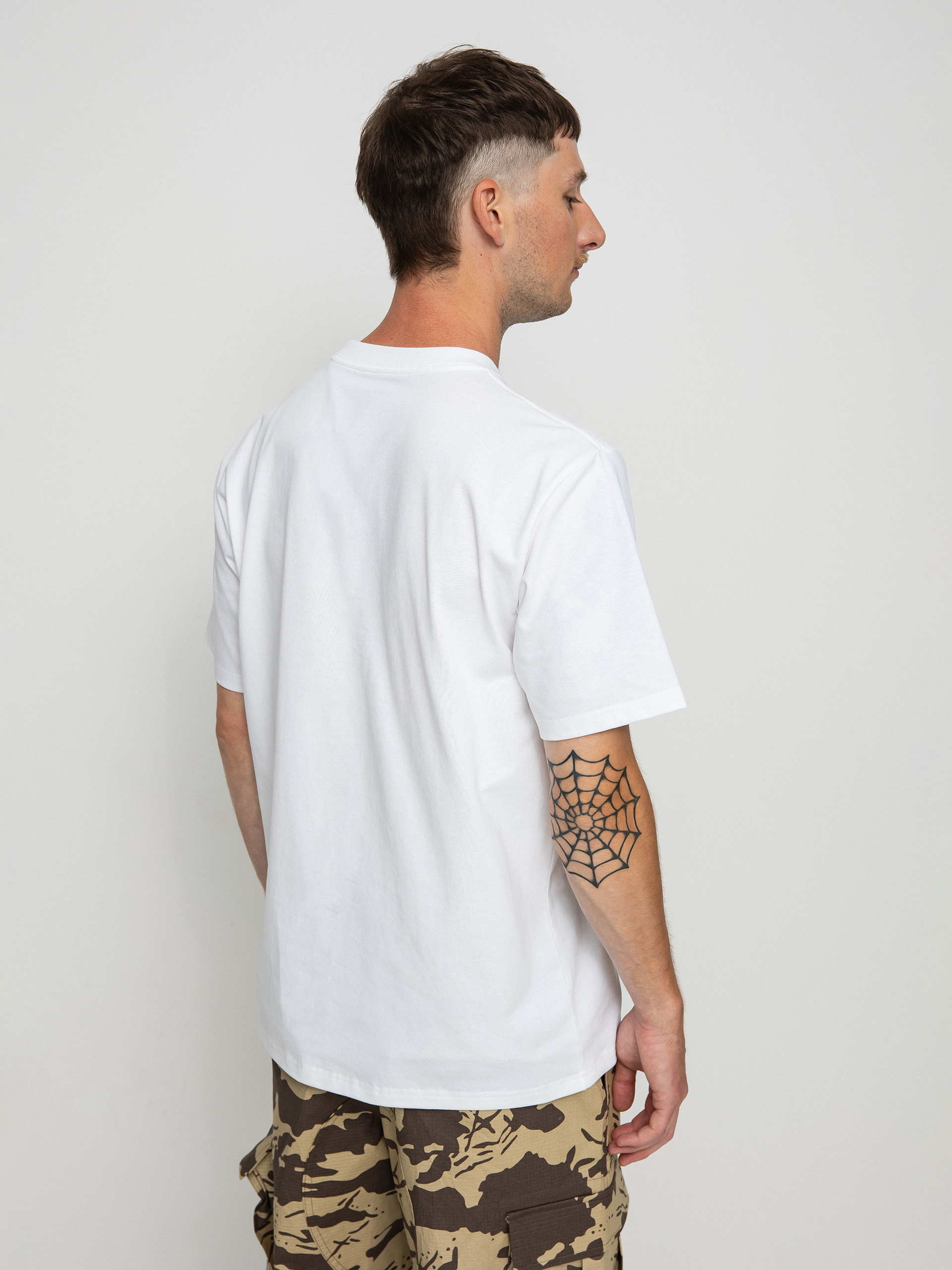 T-shirt Carhartt WIP University Script (white/black)