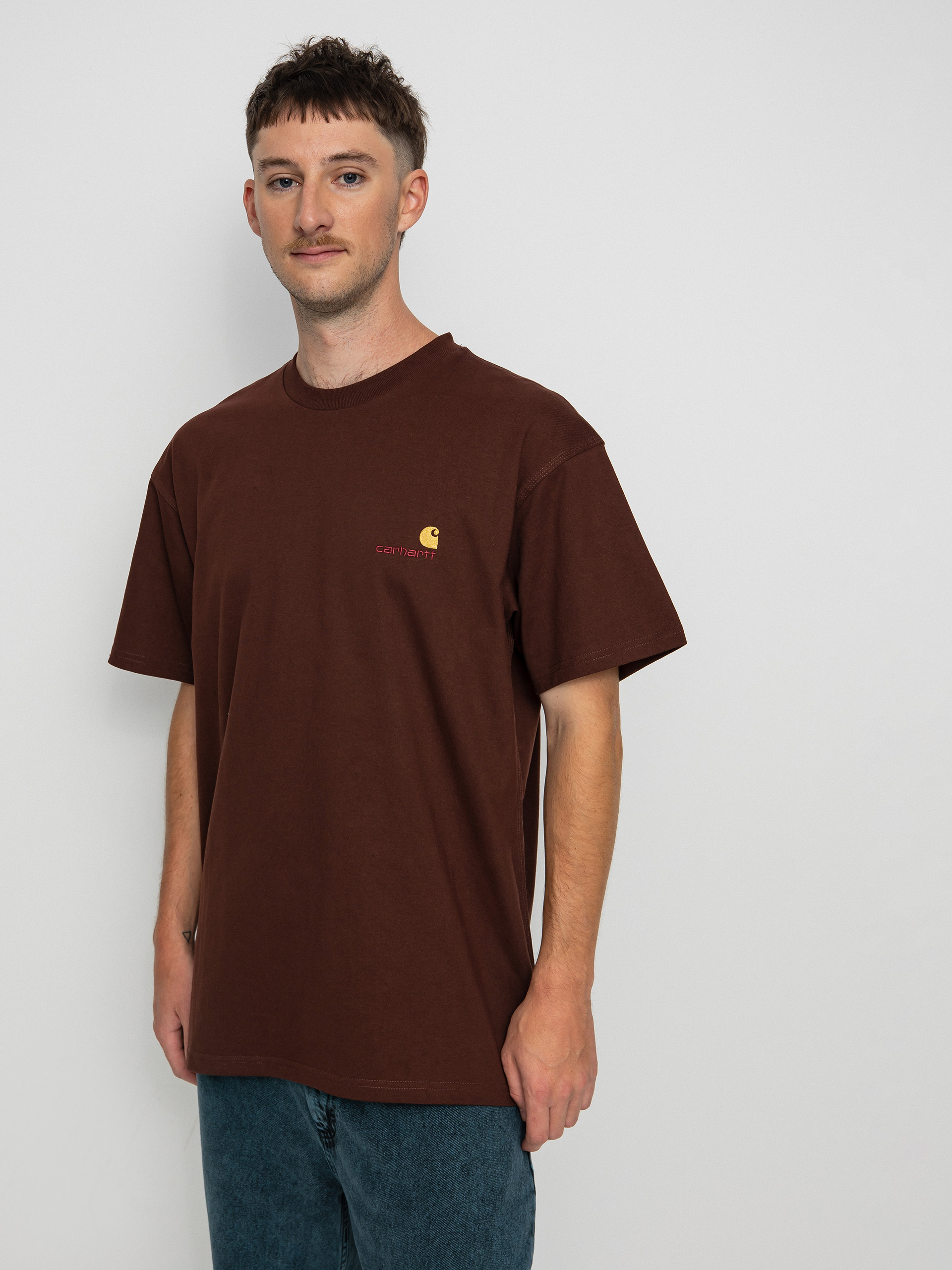 T-shirt Carhartt WIP American Script (ale)