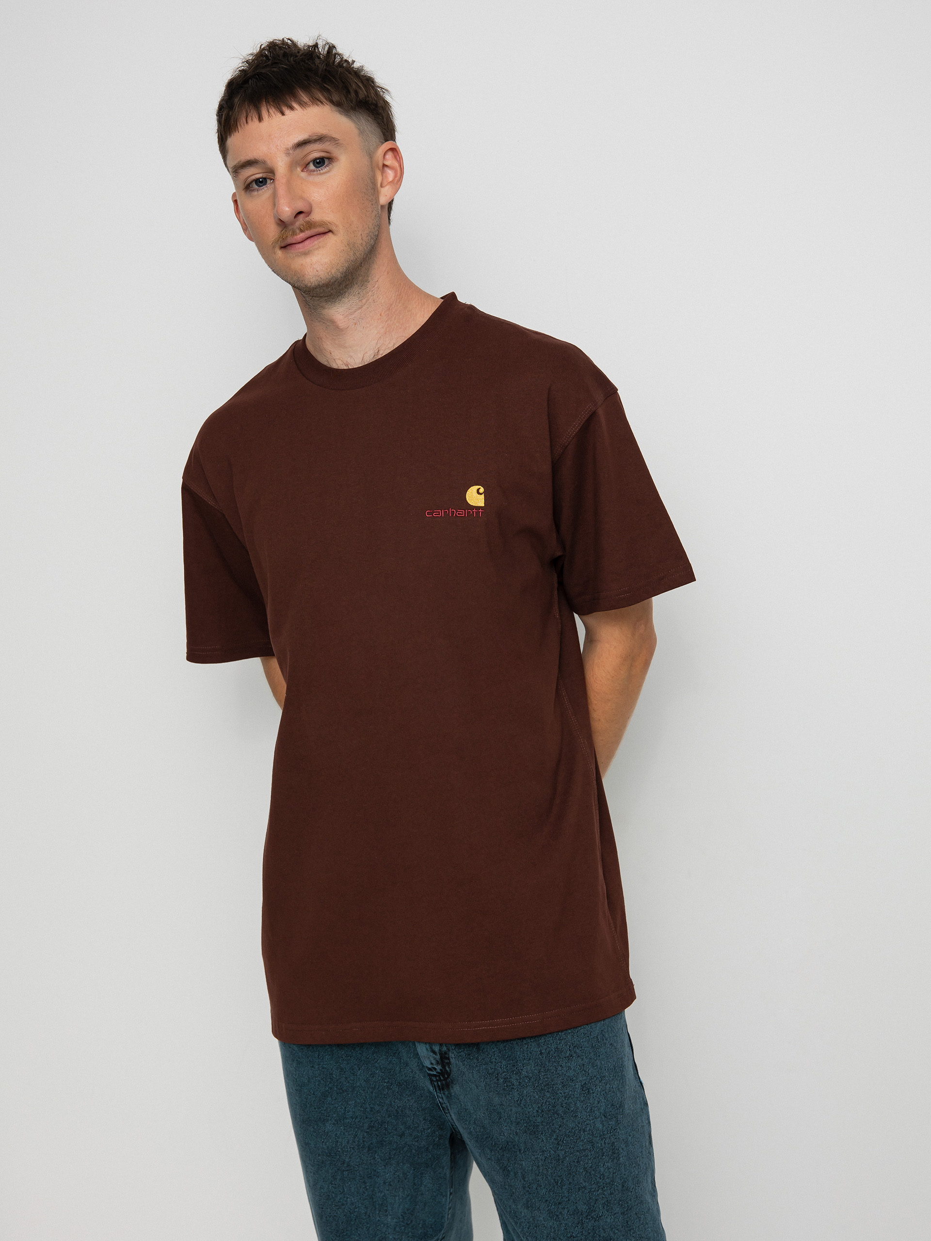 T-shirt Carhartt WIP American Script (ale)