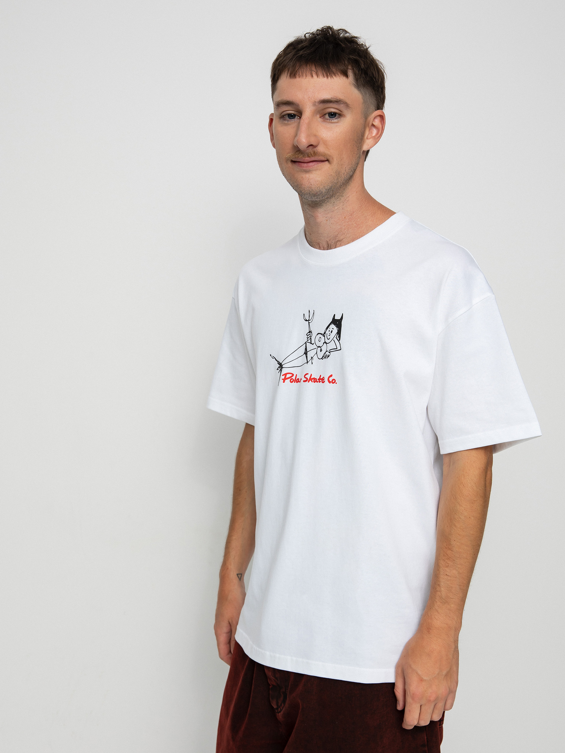 T-shirt Polar Skate Devil Woman (white)