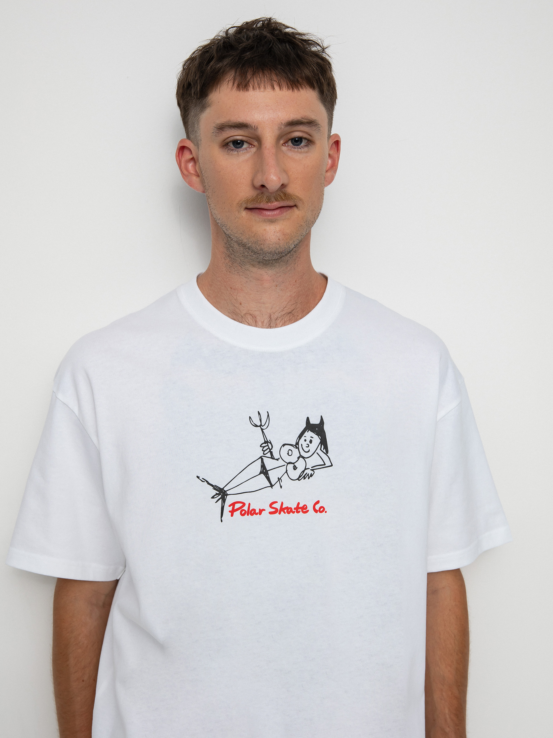 T-shirt Polar Skate Devil Woman (white)