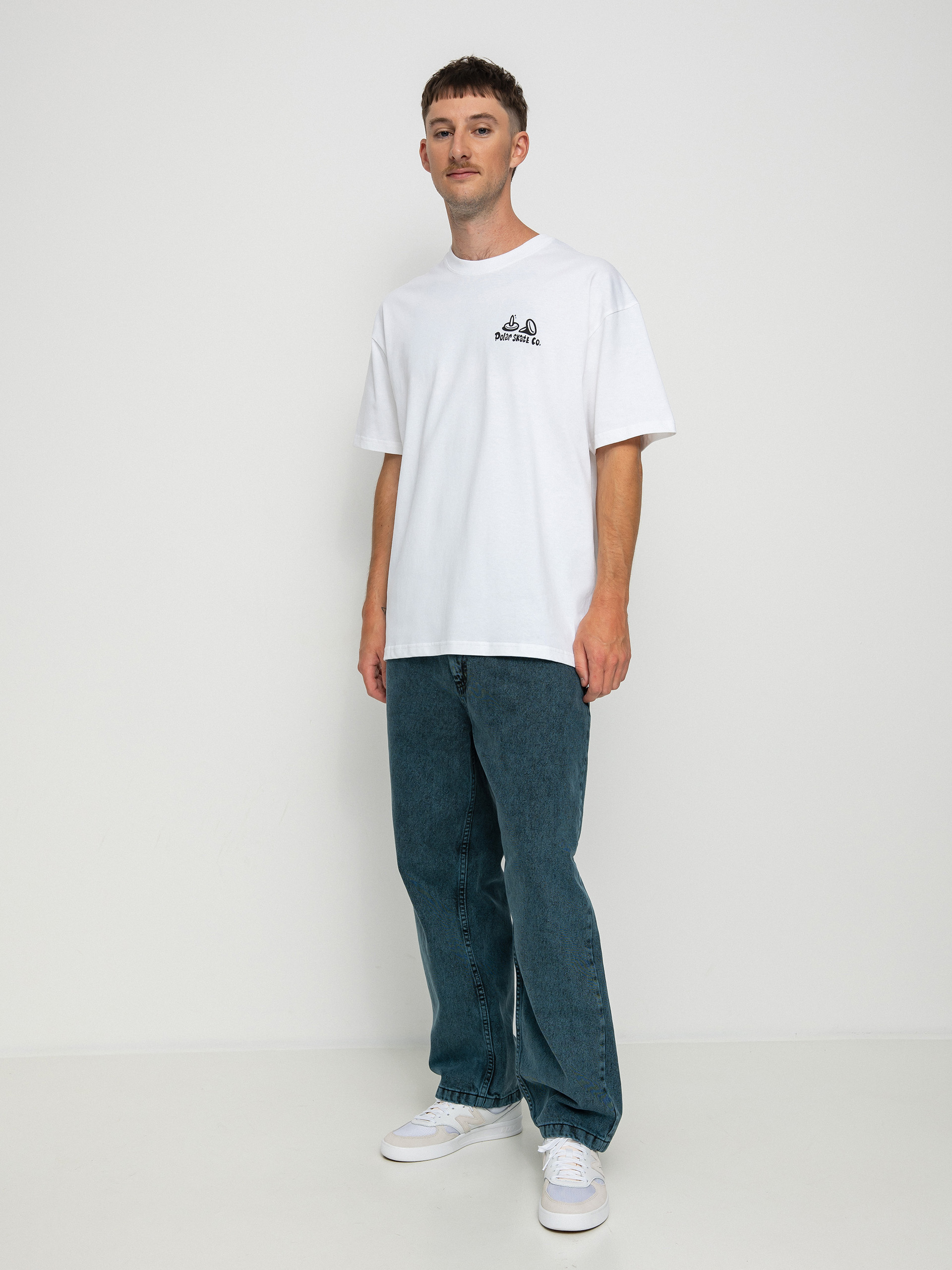 T-shirt Polar Skate Flat Tire (white)