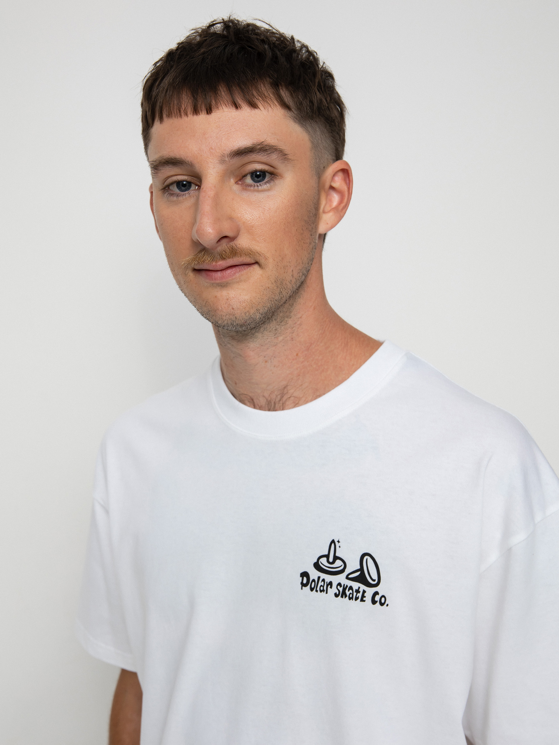 T-shirt Polar Skate Flat Tire (white)