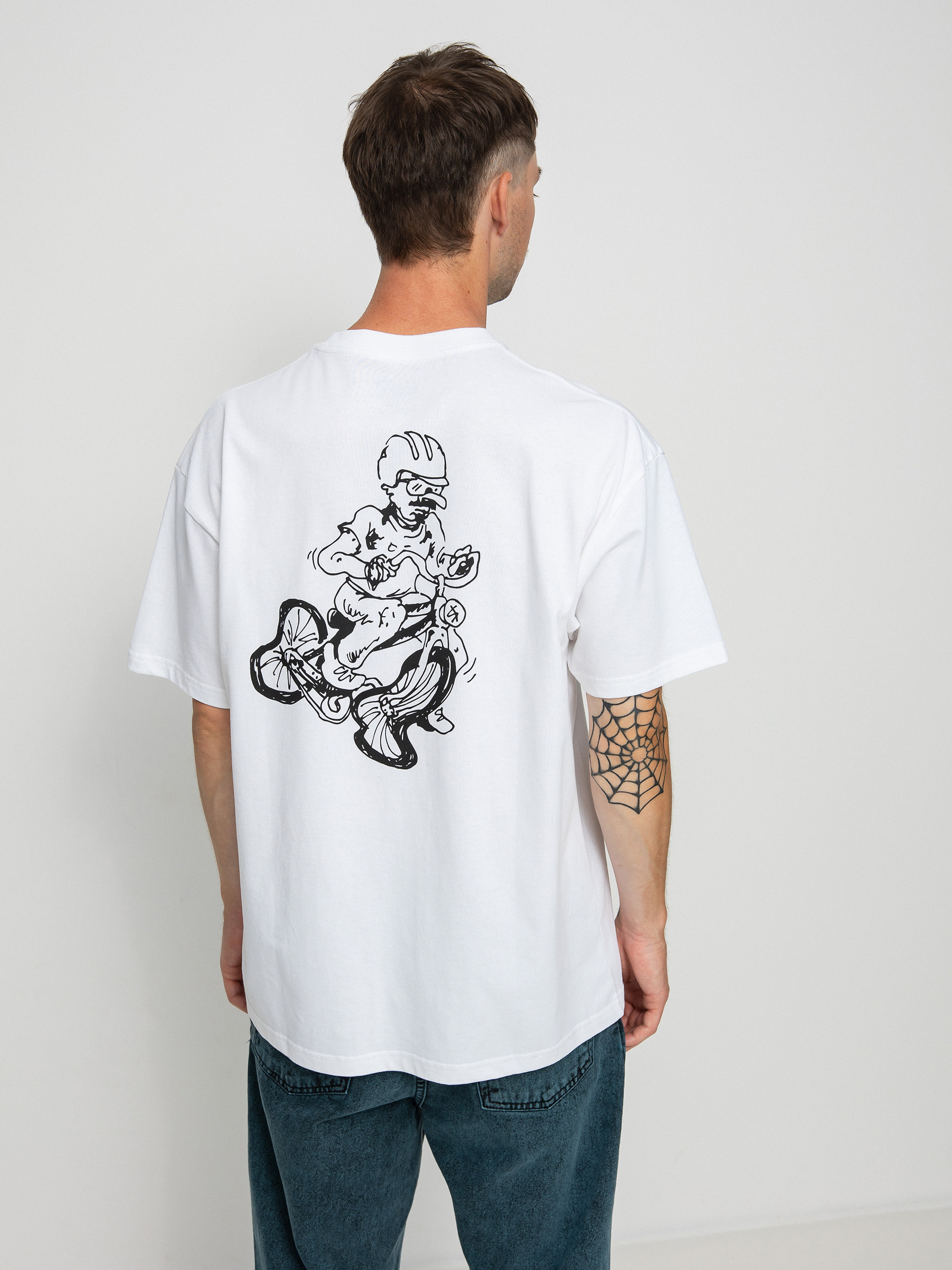 T-shirt Polar Skate Flat Tire (white)
