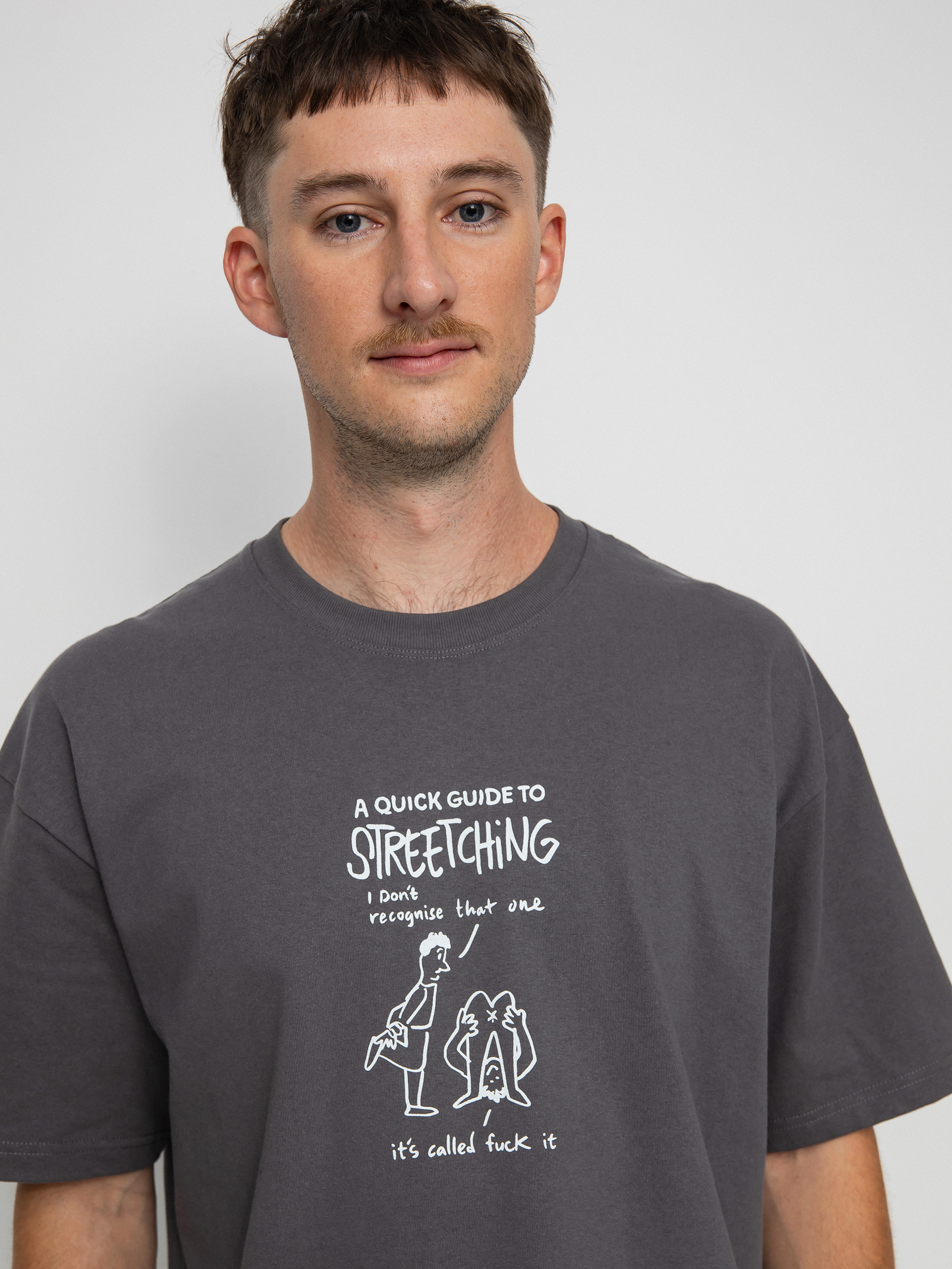 T-shirt Polar Skate Streetching (graphite)