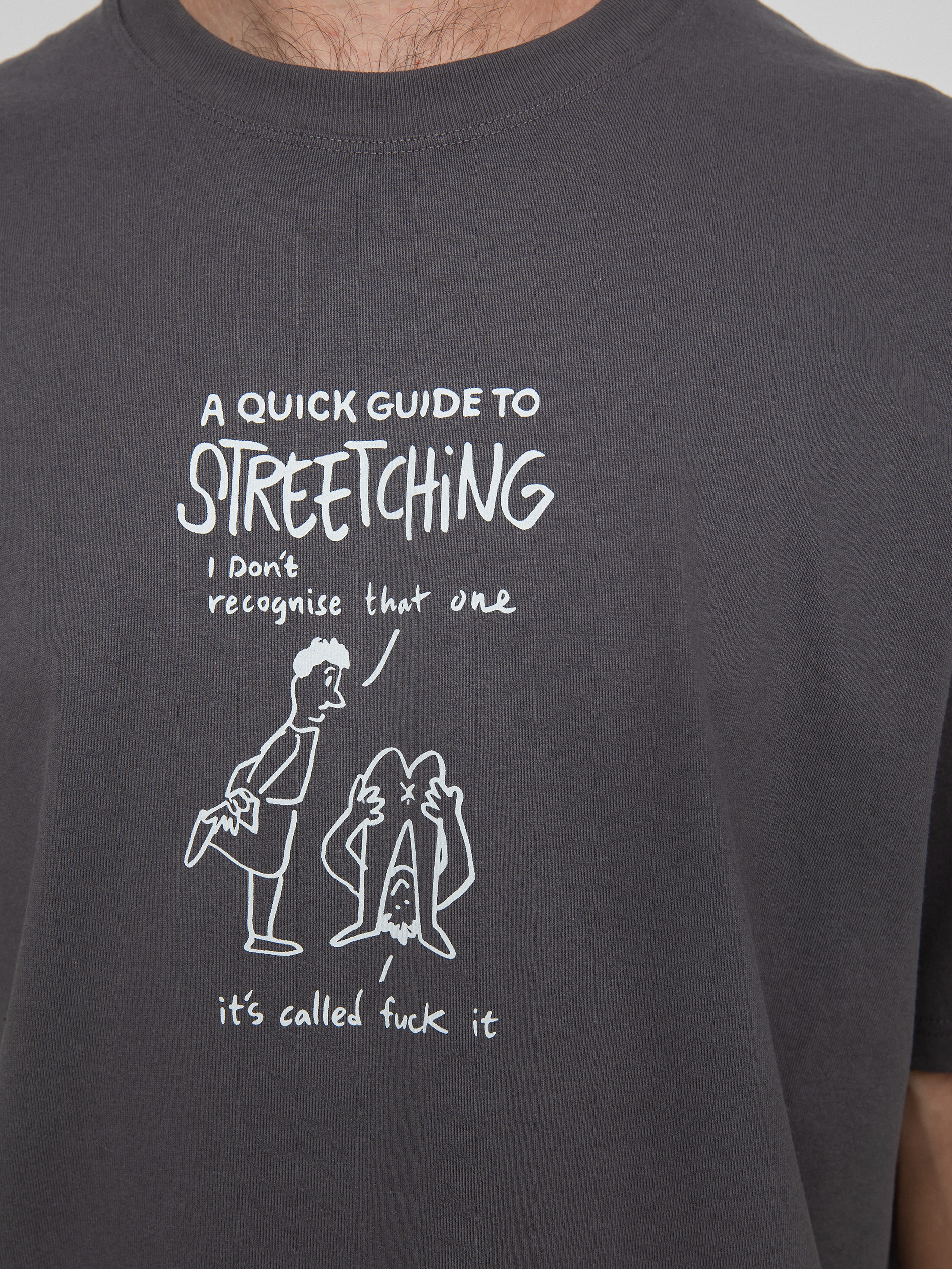 T-shirt Polar Skate Streetching (graphite)