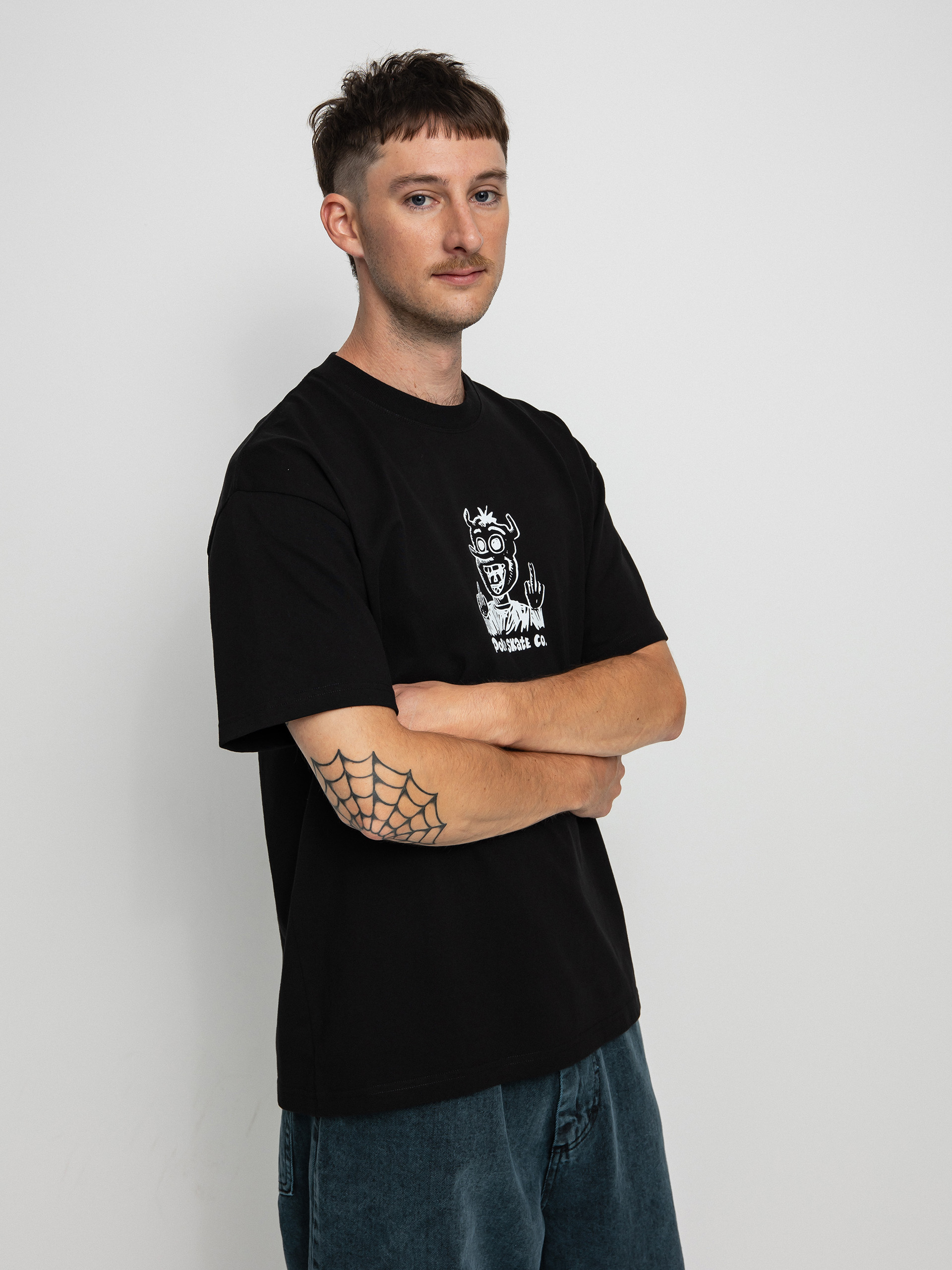 T-shirt Polar Skate Devil Man (black)