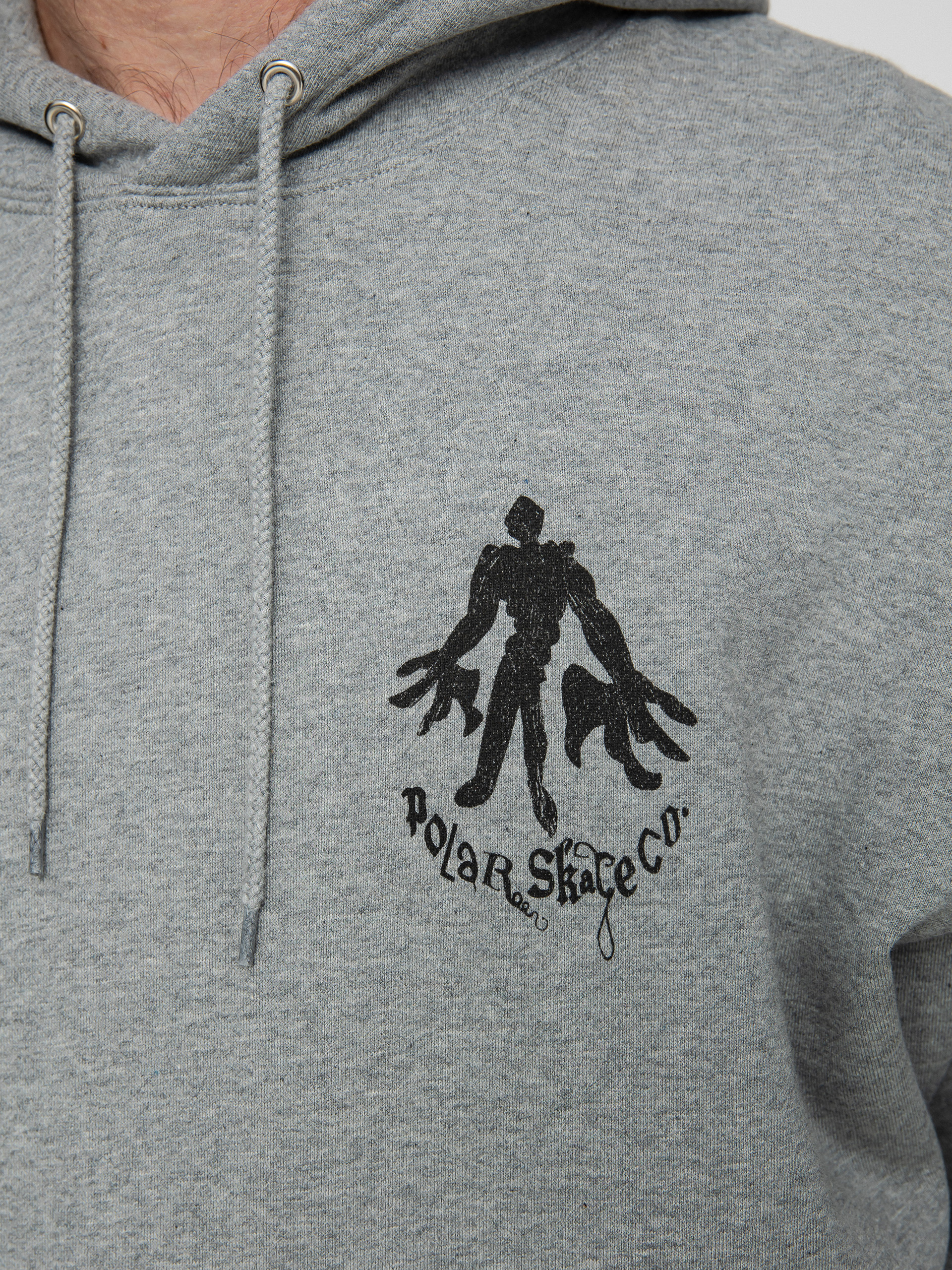 Bluza z kapturem Polar Skate Jungle HD (heather grey)