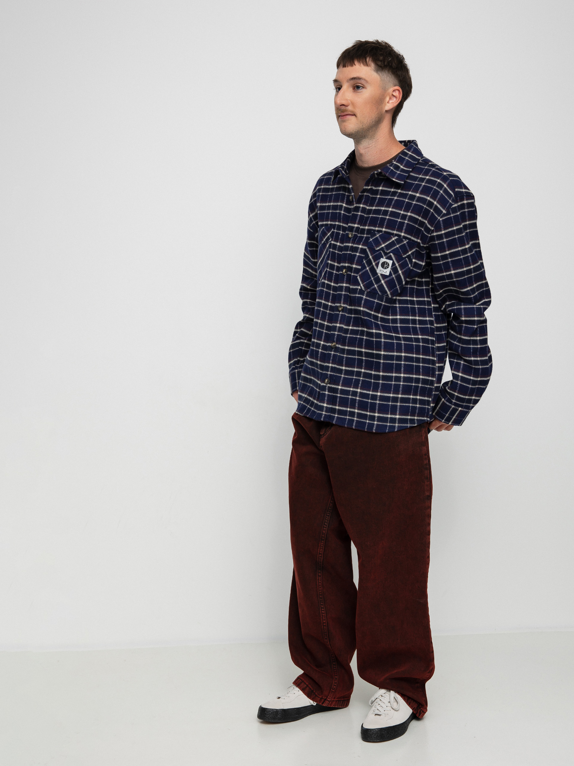 Koszula Polar Skate Flannel (rich navy)
