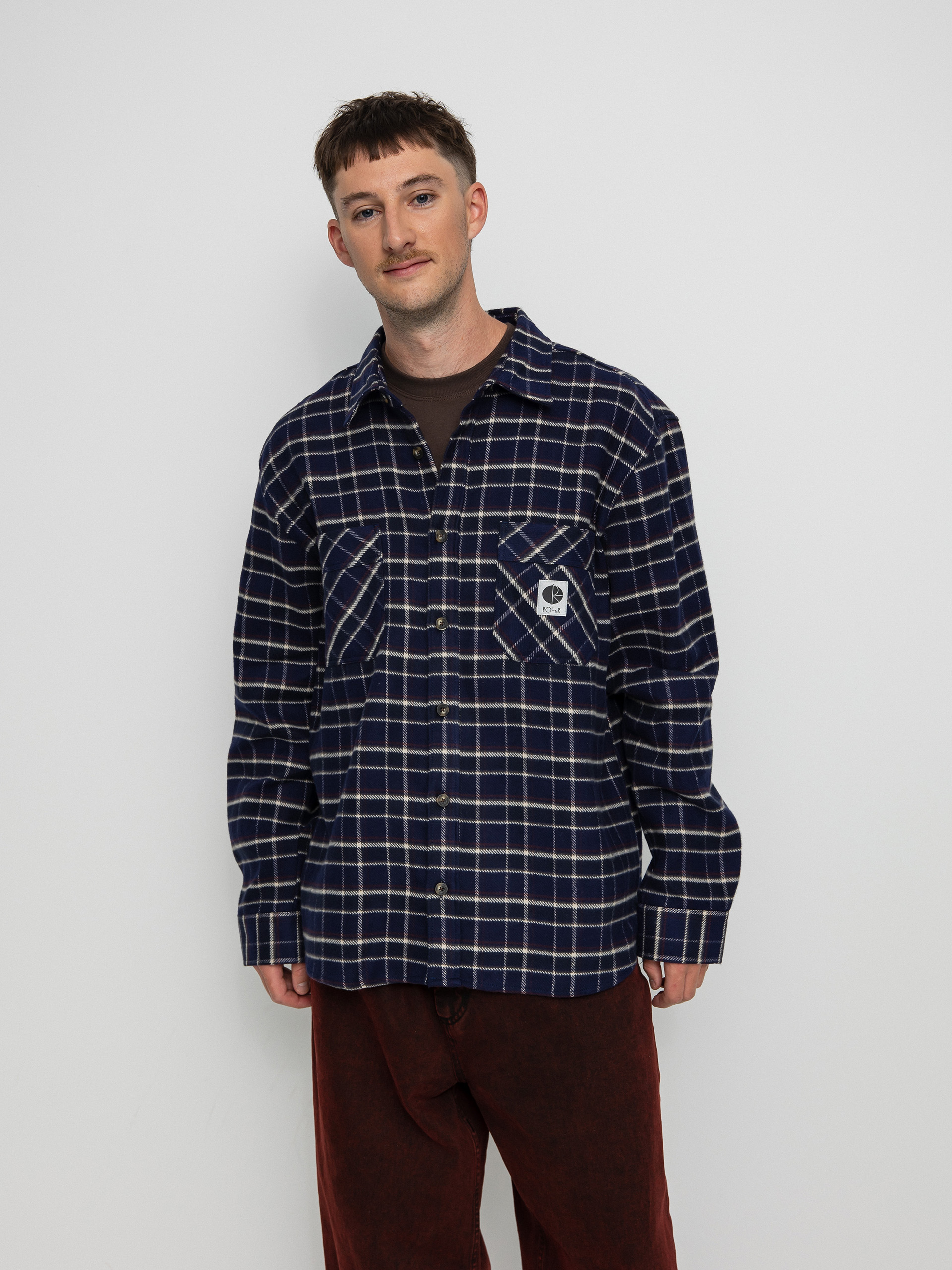 Koszula Polar Skate Flannel (rich navy)